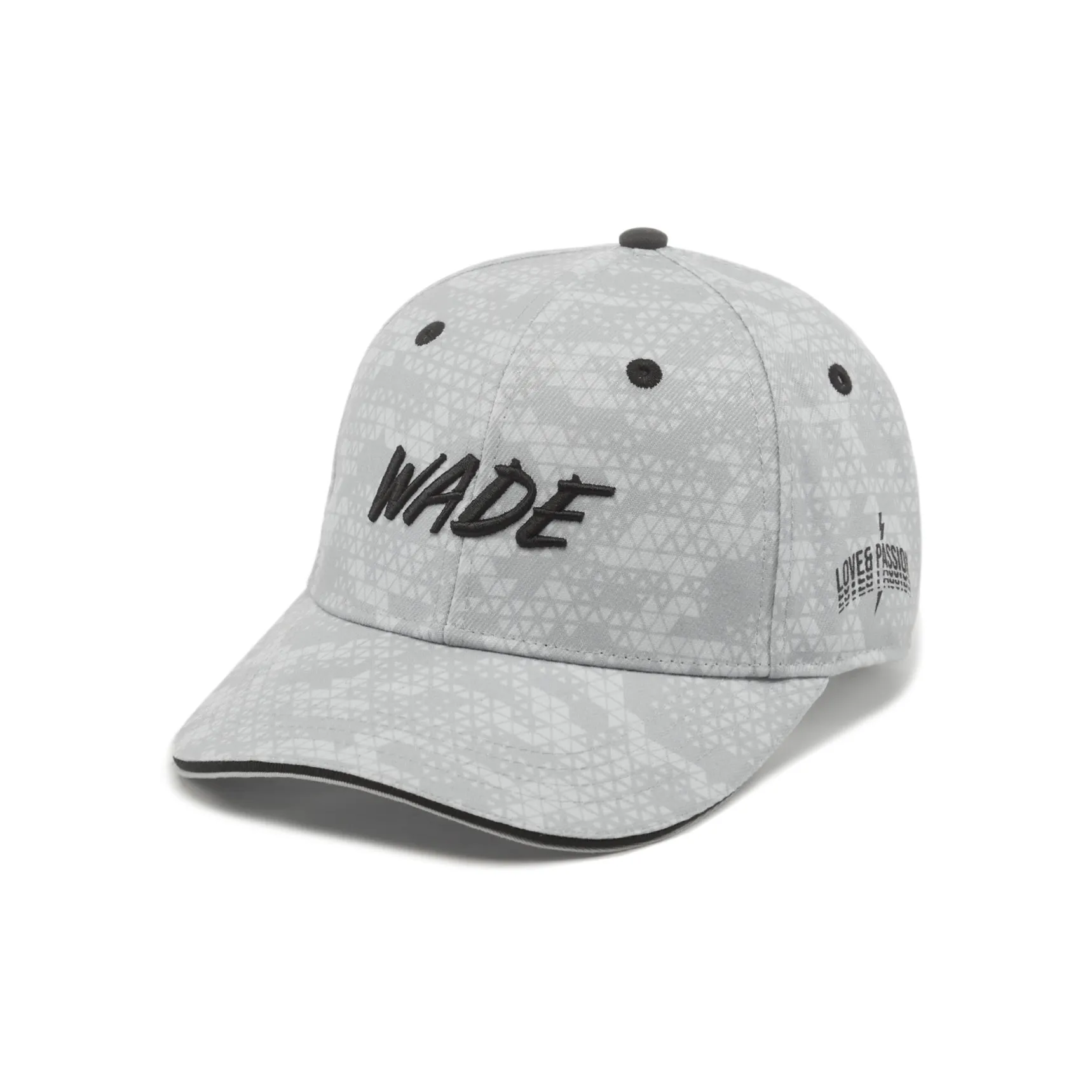 Лайнер Полиэстер Кепки Унисекс Белый Серый С принтом по всей поверхности