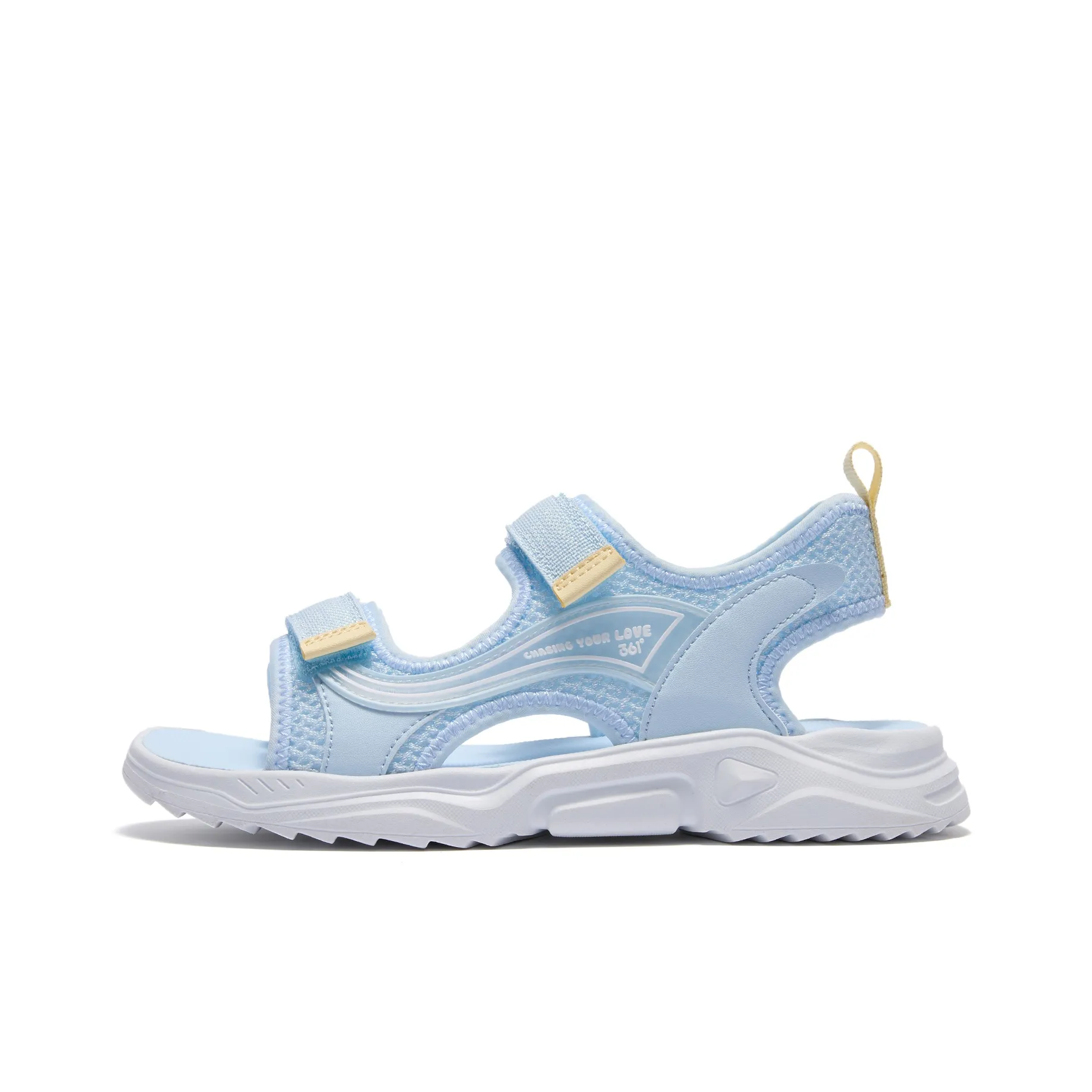 361°KIDS Устойчивые к истиранию Дышащие Детские Сандалии Синий Желтый Подростки