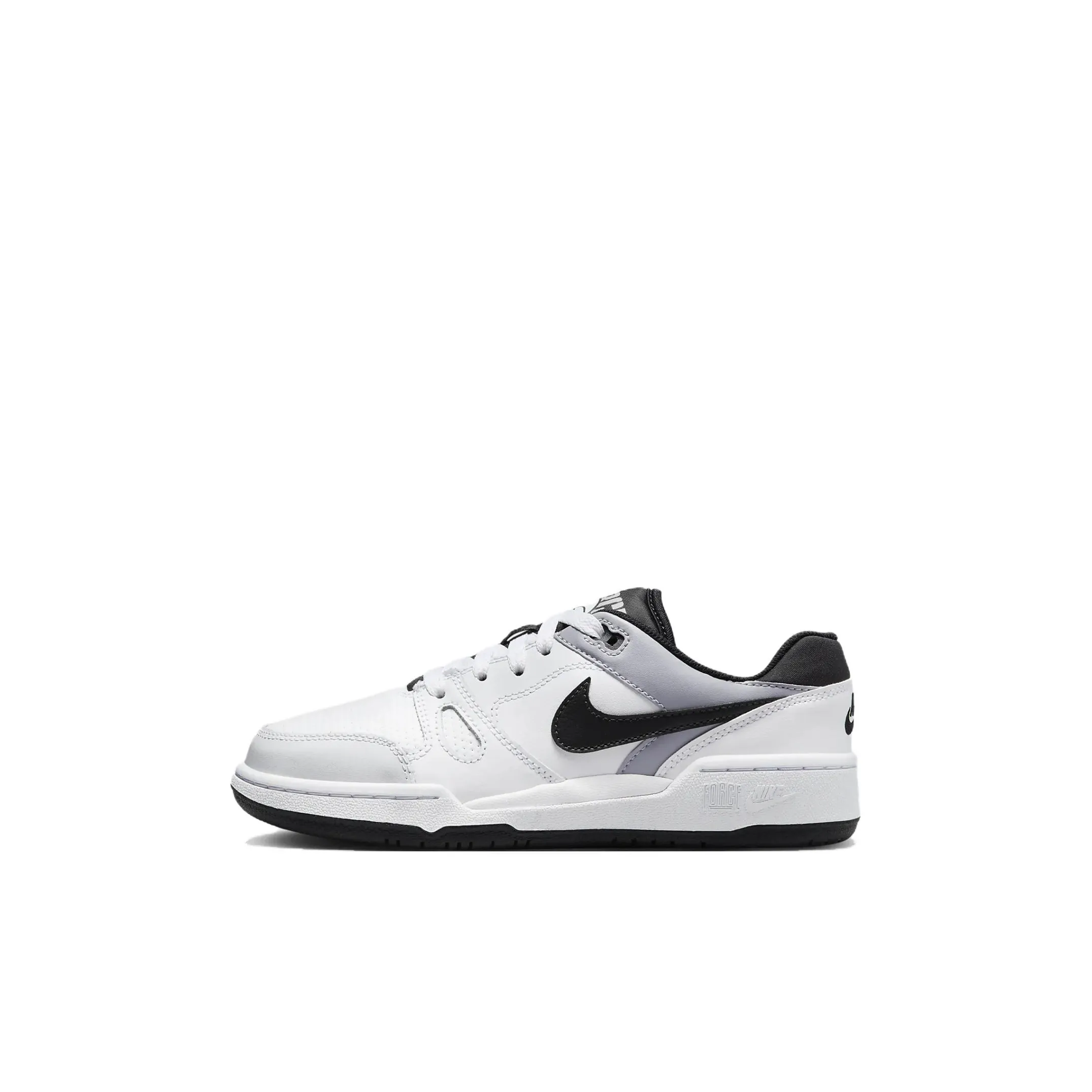 Nike Full Force Low Скейтборд Кроссовки Топ Белый Серый