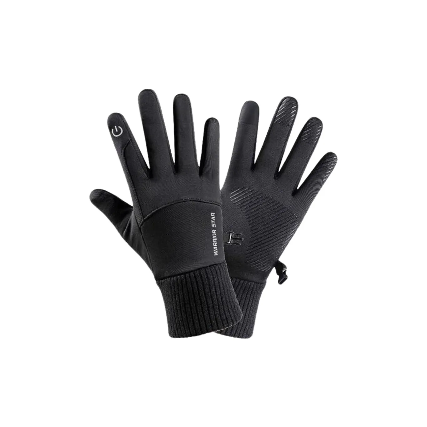 Warrior Coral Fleece Lining Knit Gloves Unisex