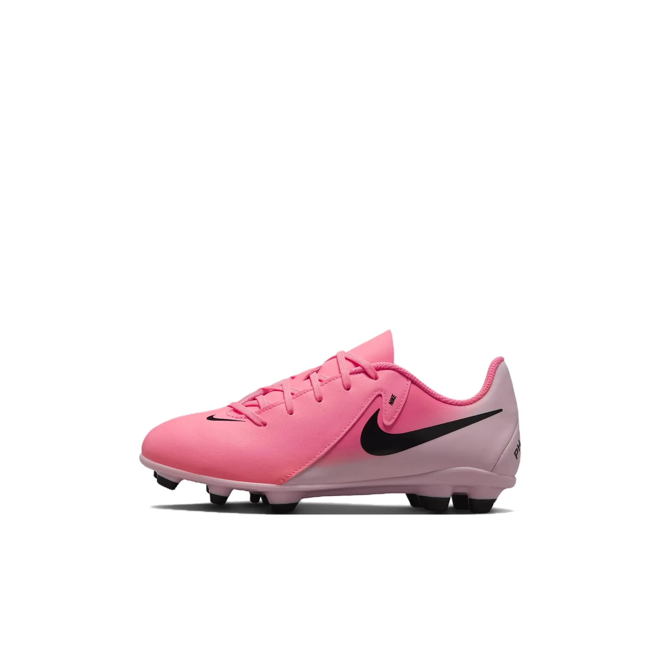 Nike Slip-resistant Abrasion-resistant Низкие детские футбольные бутсы Розовые Коричневые Детские