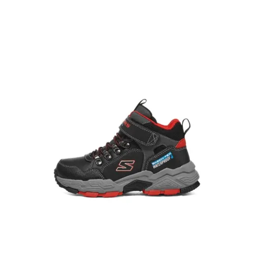 Skechers Kids Повседневная обувь Низкий Топ Черно-красный Kids
