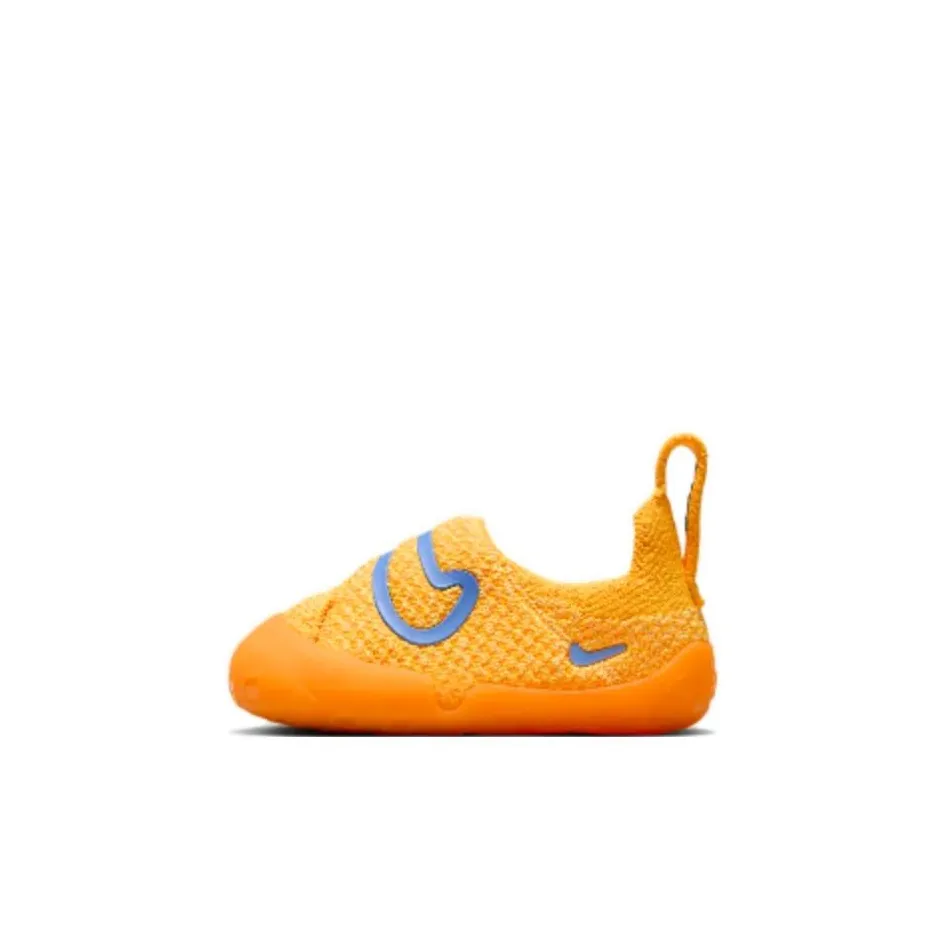 Nike Swoosh 1 TD Амортизация Износостойкие Низкие Топ Обувь для малышей Апельсин Infant And Toddler