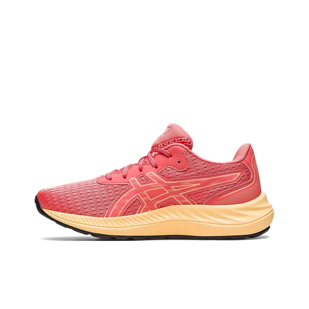 Asics Gel-Excite 9 Cushioning Wear-Resistant Low-Top Kids' Running Shoes Papaya Color Teenagers