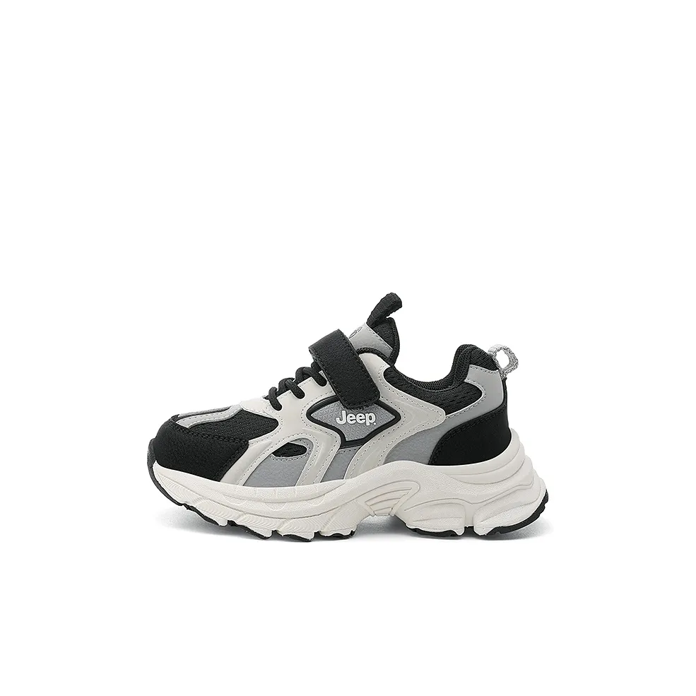 JEEP New Arrival Толстая подошва Кроссовки Kids Lifestyle Shoes Black Kids