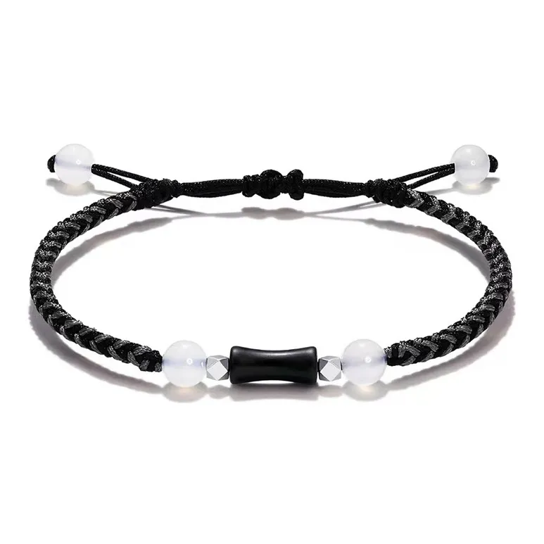 LINGJIE Цветное стекло Нефритовые браслеты Унисекс