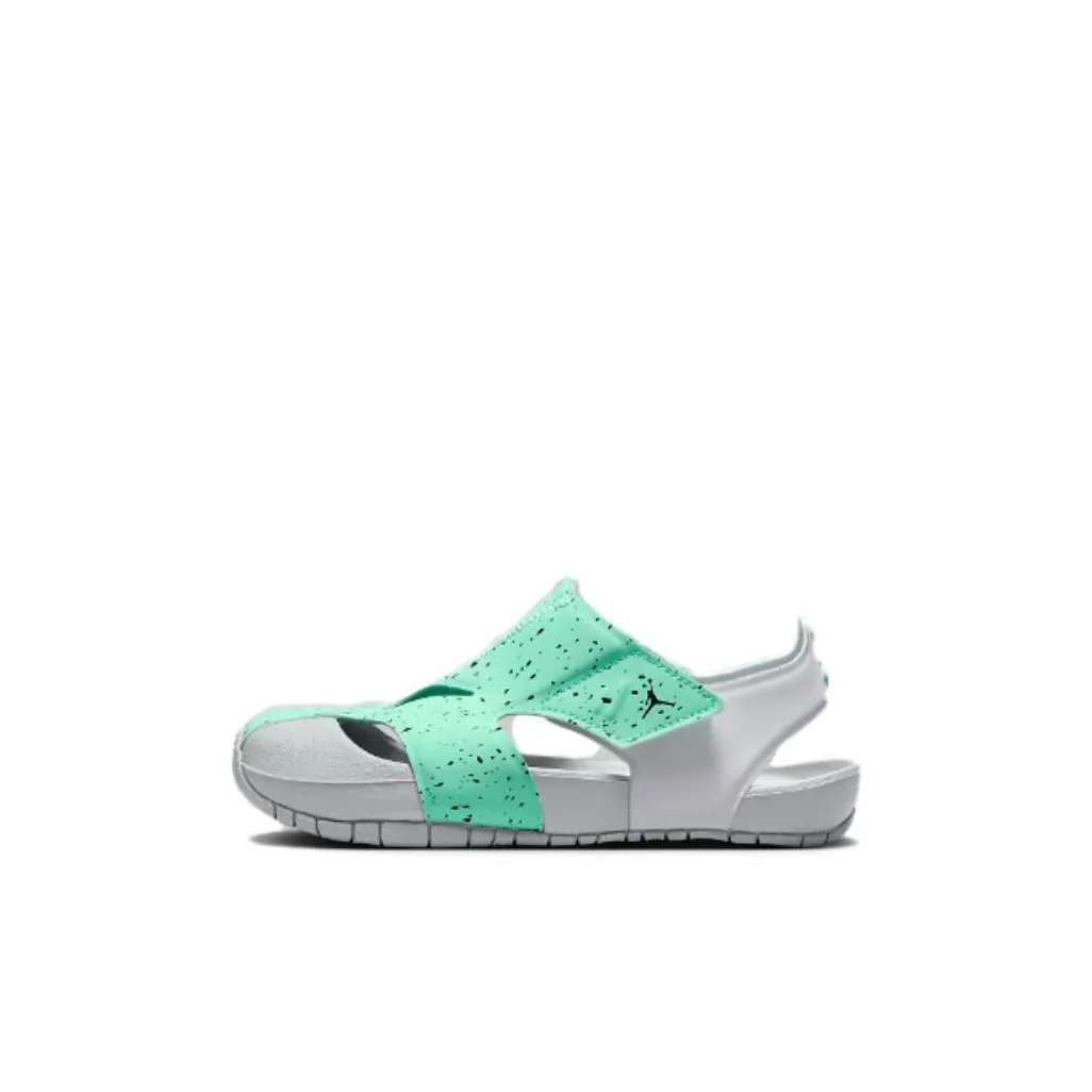 Джордан Flare Джордан Нижняя юбка Устойчивая к истиранию Детские сандалии Серый Зеленый Для детей 3-7 лет