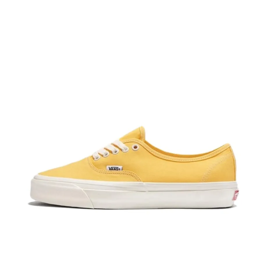Vans MTE Authentic Reissue 44 Устойчивые к истиранию низкие скейтбордические кроссовки унисекс желтые