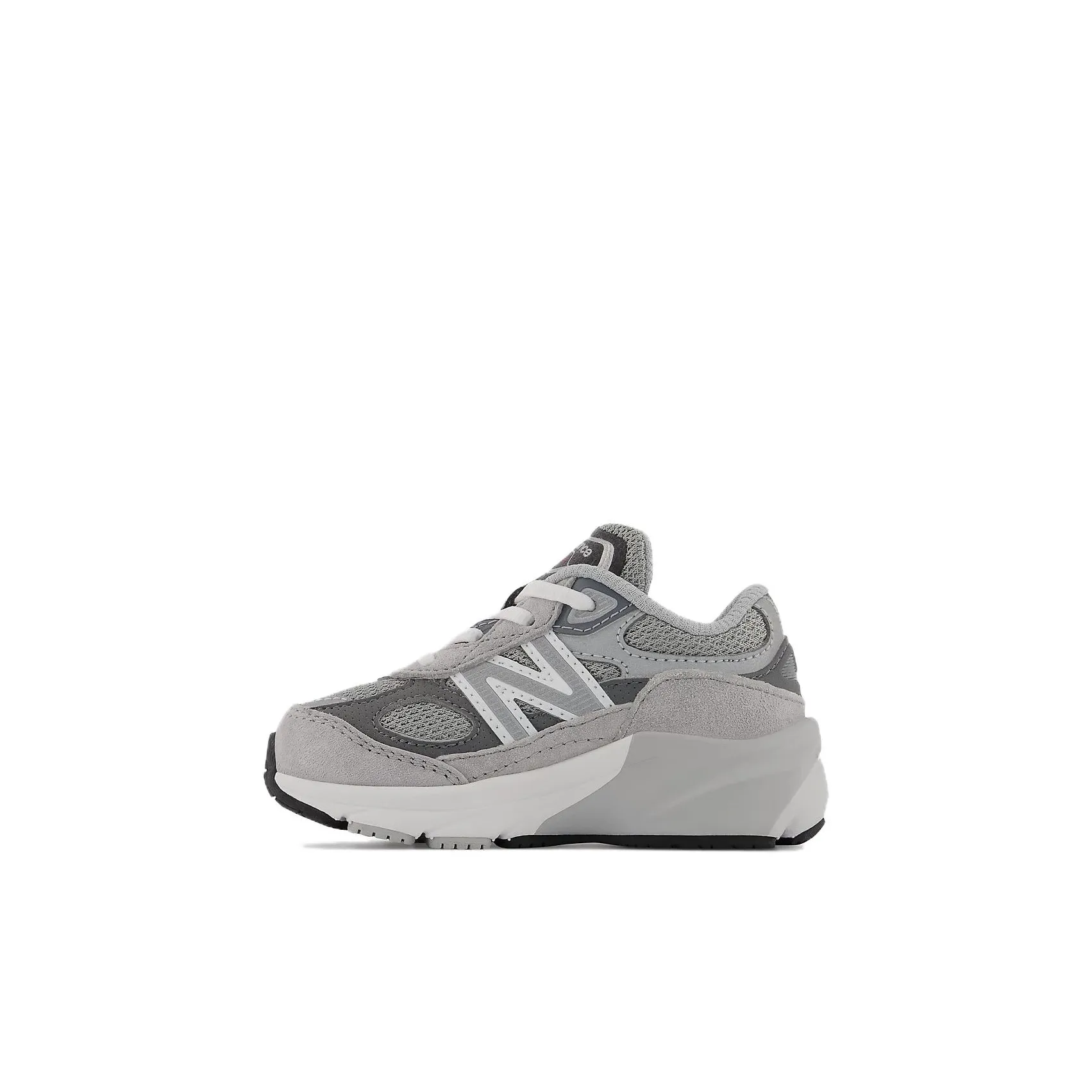 Baby New Balance NB 990 V6 Anti Slip Wear Resistant Low Top Toddler Shoes Gray Silver Standard Version