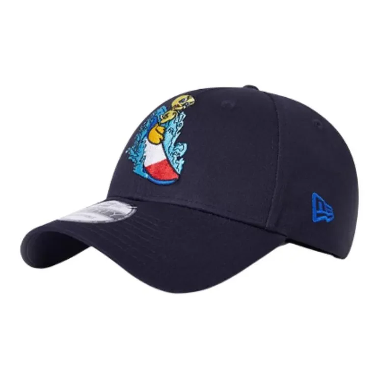 New Era Хлопок Полиэстер Кепки Унисекс Темно-Синий