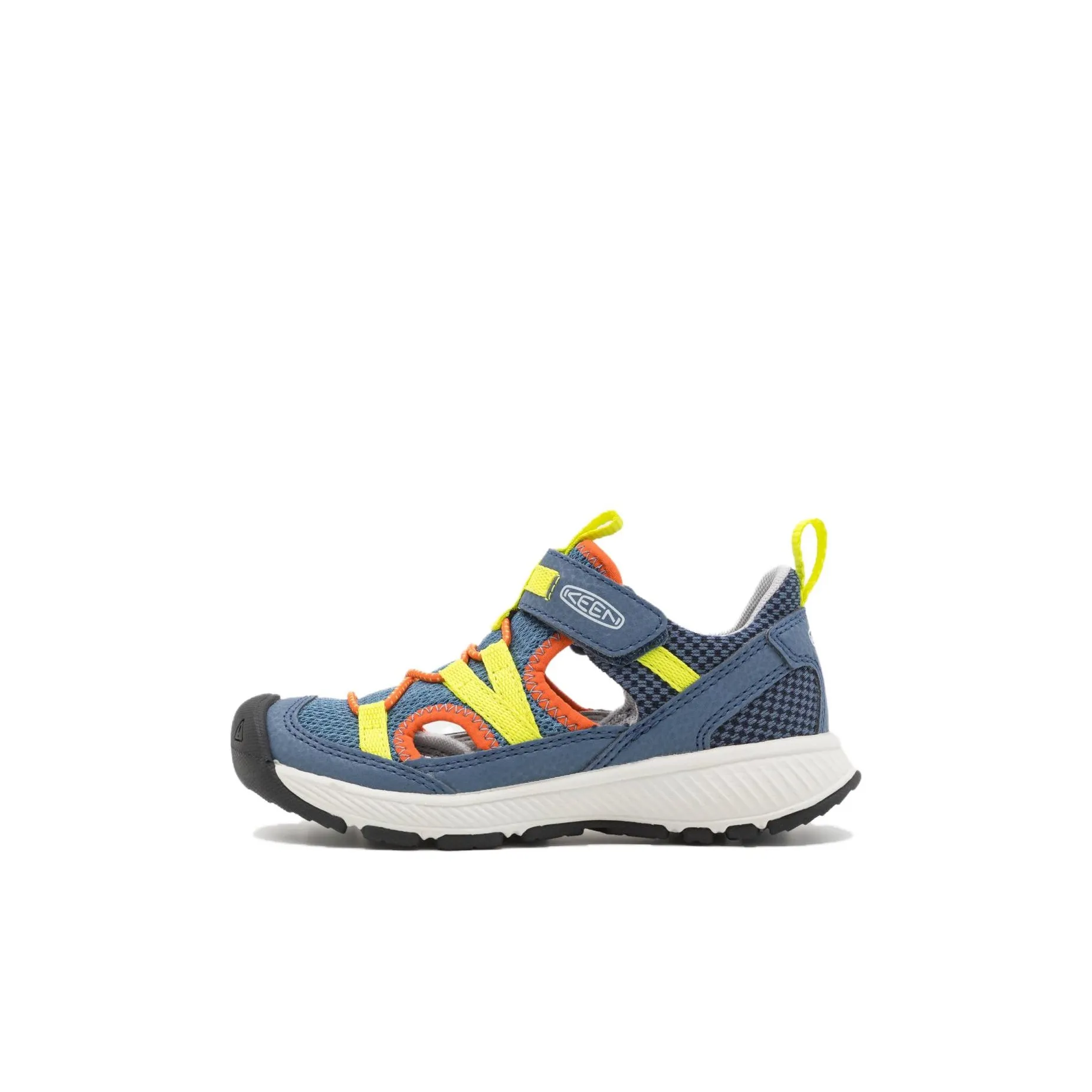 KEEN Motozoa Slip-Resistant Abrasion-Resistant Children's Sandals Blue Children Aged 3-7 Years