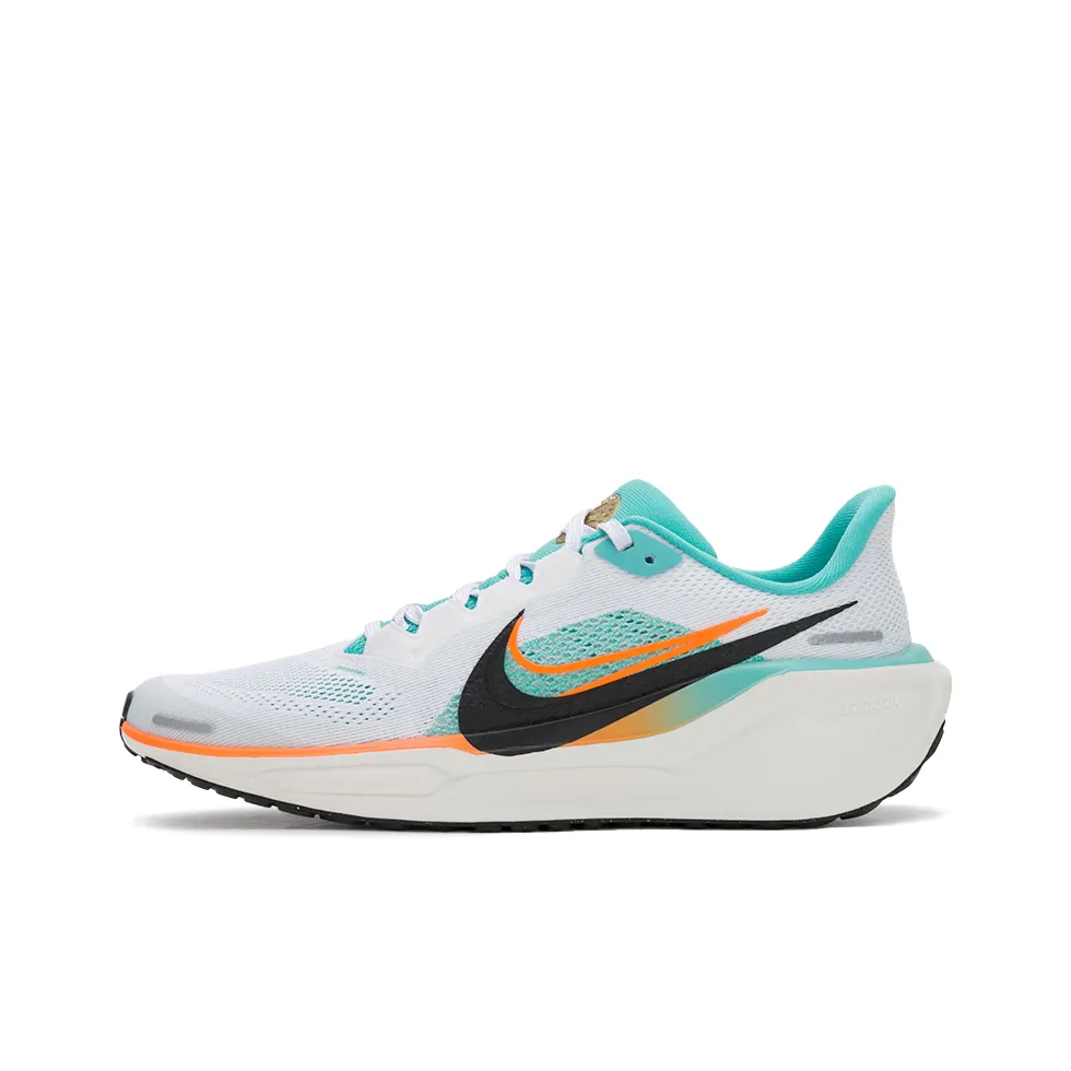 Nike Pegasus 41 Low Top Running Shoes White Blue Black