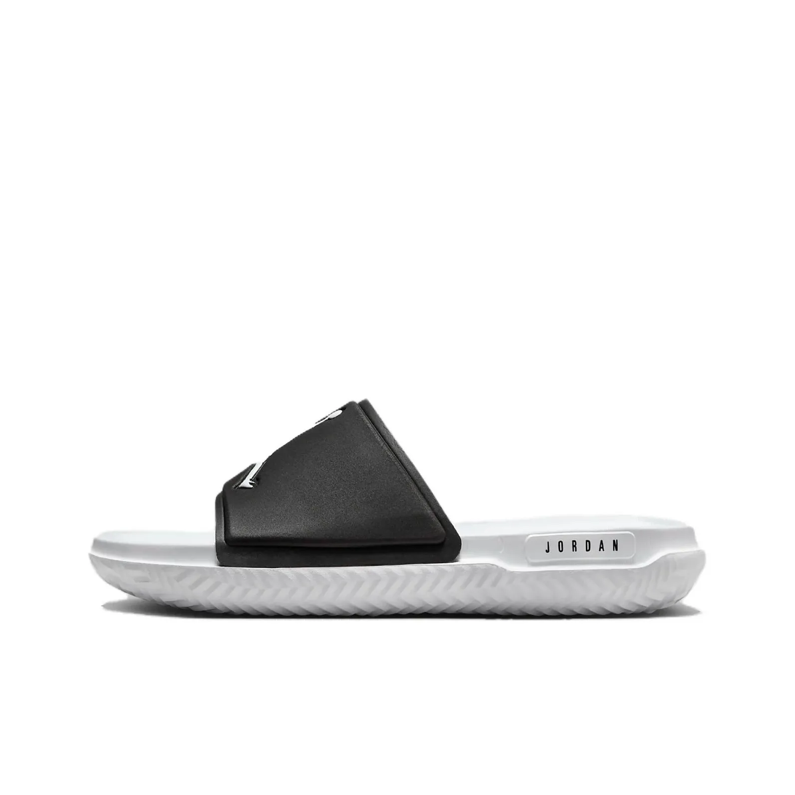 Jordan Jumpman Нижняя юбка Резистентная и Дышащая Детские Домашние Тапочки Черно-белая панда