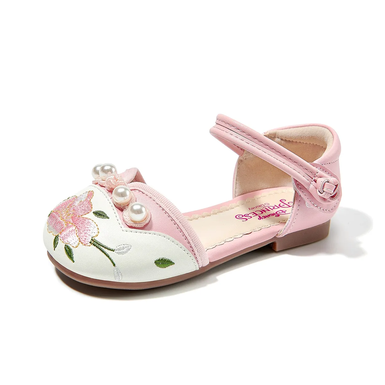 Disney Princess Детская кожаная обувь для подростков