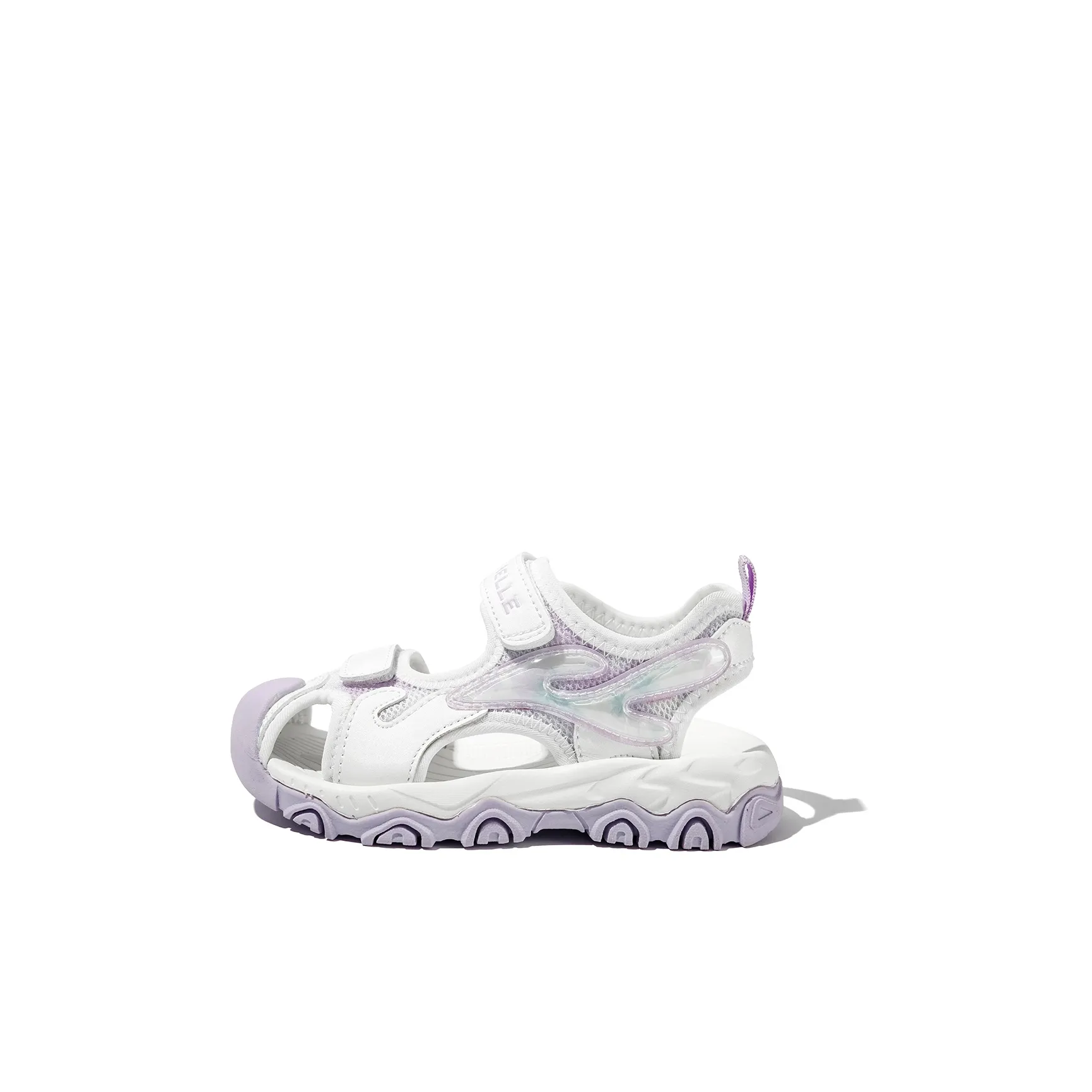 BELLE Children's Sandals Beige Purple Baby