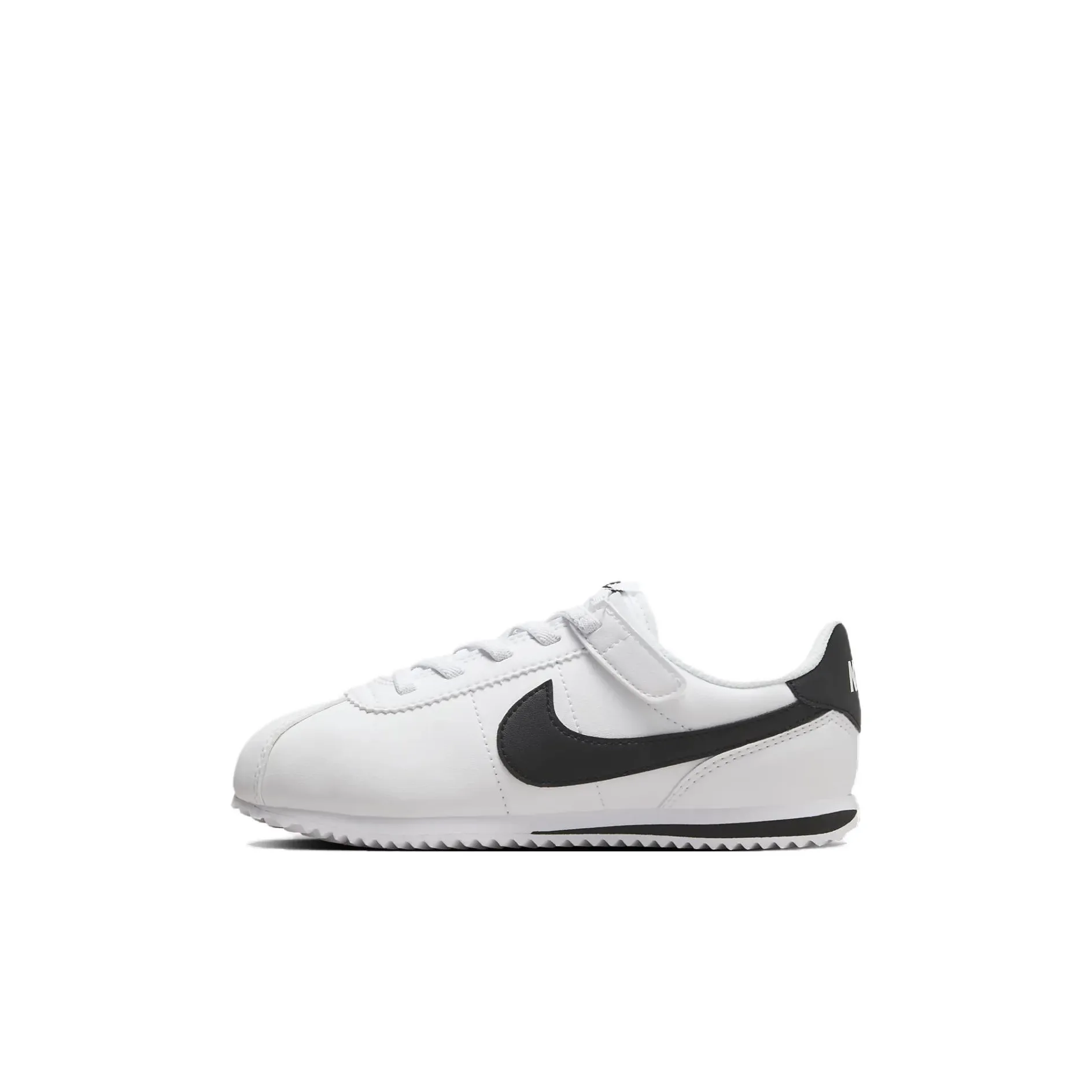 Nike Cortez EasyOn Детские Скейтбординги Низкие Белые/Черные Для Детей Дошкольного Возраста