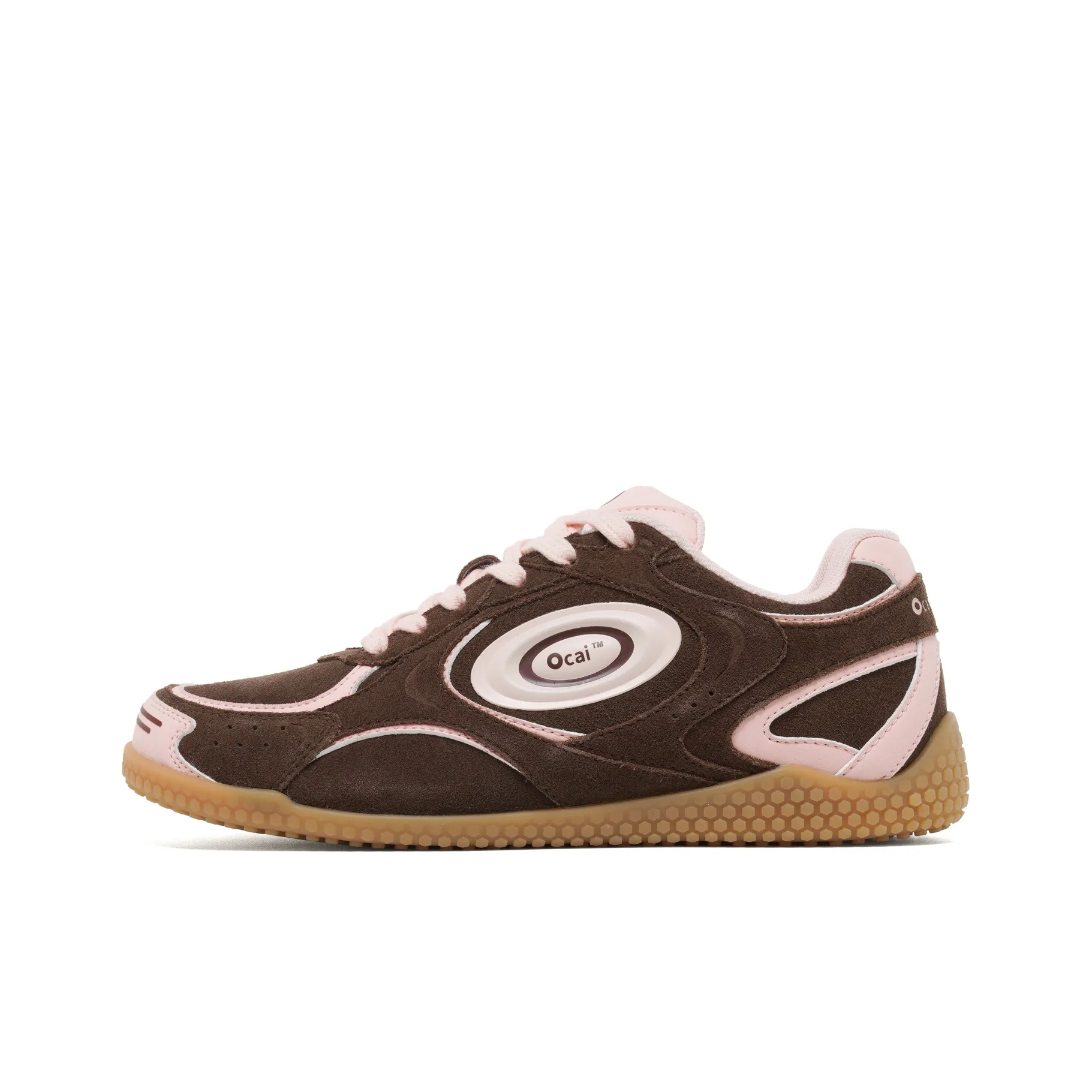 Ocai Slip-resistant Abrasion-resistant Low Top Casual Women's Pink Brown Окай Противоскользящий Устойчивый к истиранию Низкий Топ Повседневный Женский Розовый Коричневый