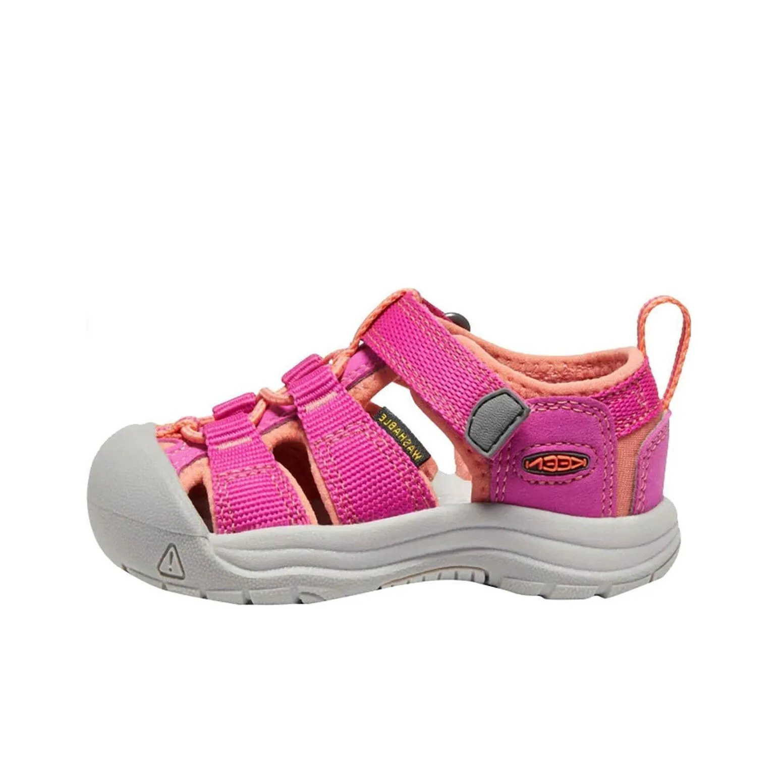 KEEN Newport H2 Амортизация Износостойкие Детские Сандалии Красно-розовые Подростки