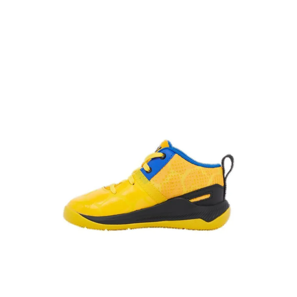 Under Armour Curry 2 Slip-Resistant Anti-KICK Low Top Детские баскетбольные кроссовки Желтые для детей 3-7 лет