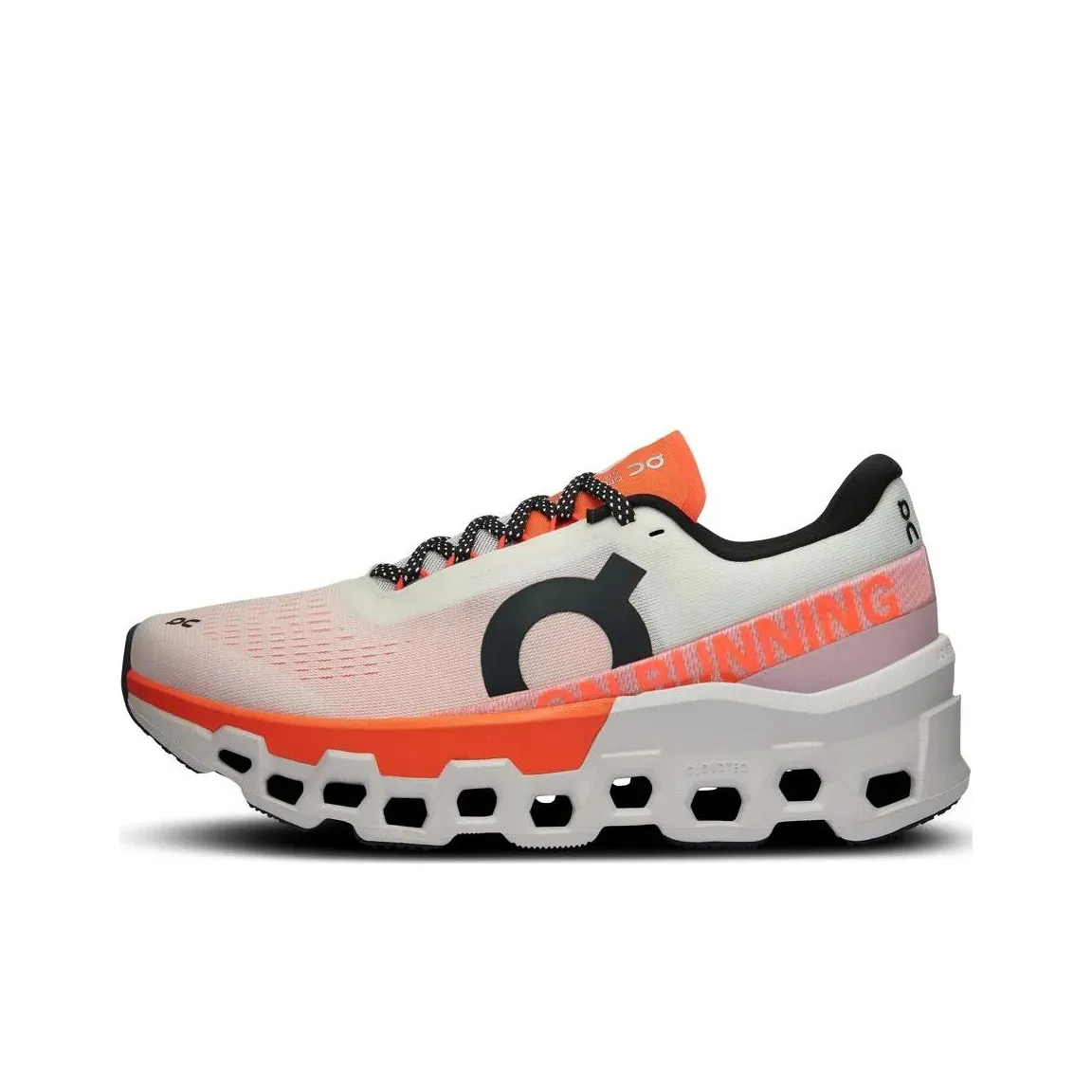 On Running CloudmOnster 2 White Flame Women's