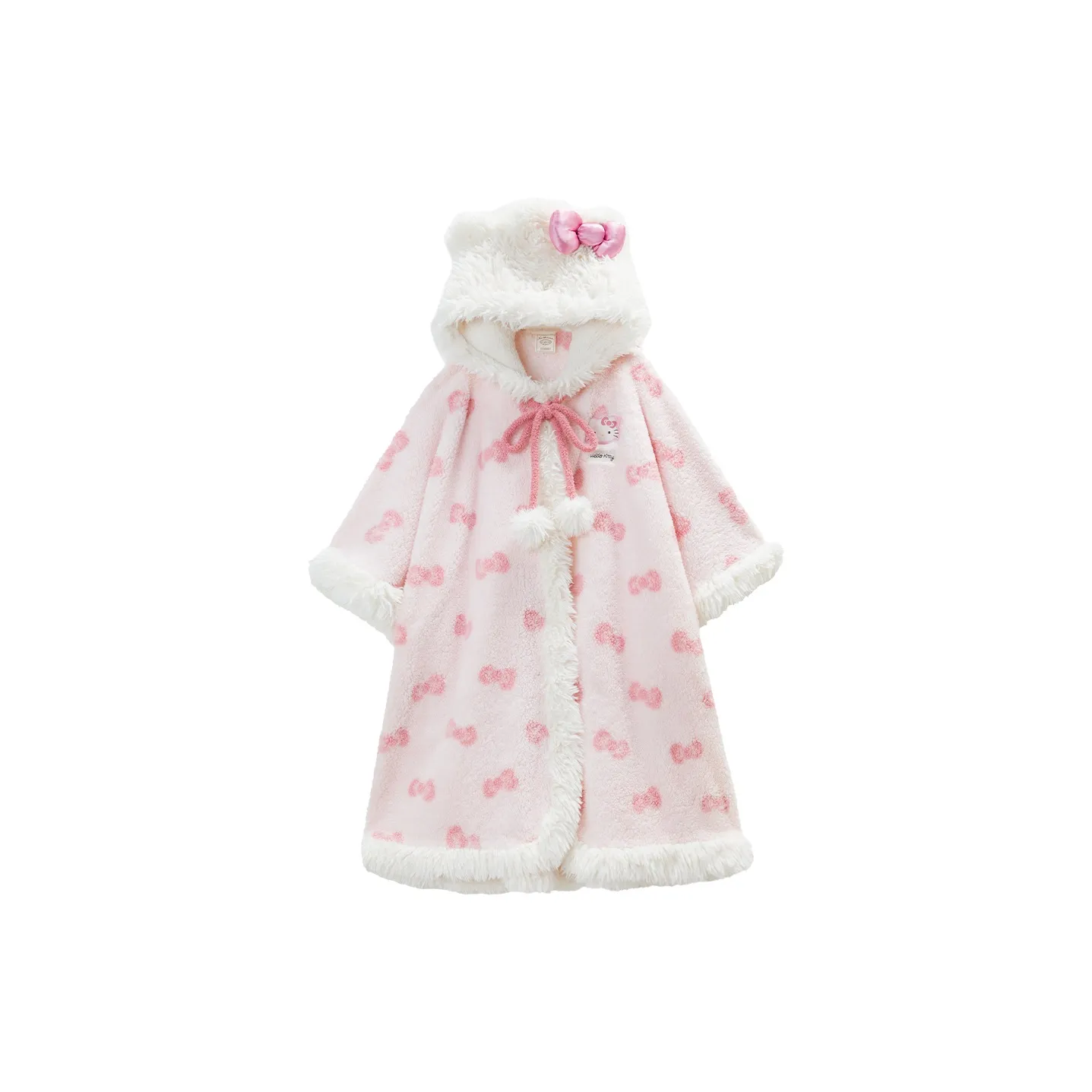 GUKOO x Hello Kitty Sleep Robe Women's Pink