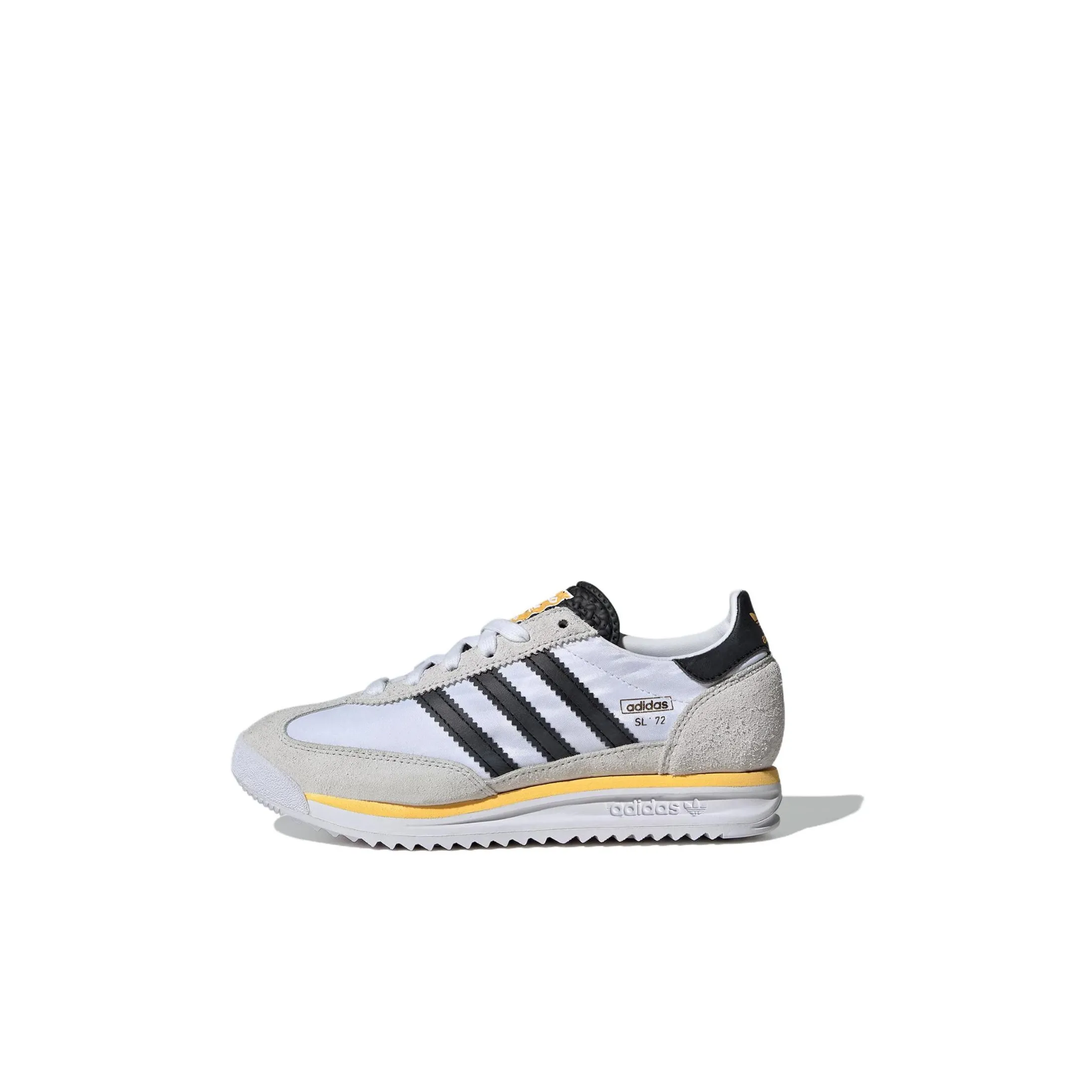 Adidas Originals SL 72 Slip-on Устойчивый к истиранию Низкий Топ KIDS Lifestyle Shoes Белый Серый Черный Детский