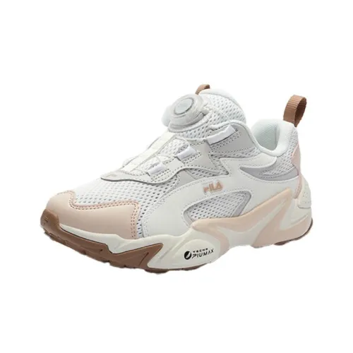FILA KIDS Беговые кроссовки Низкие Ярко-белый Перламутрово-розовый Унисекс