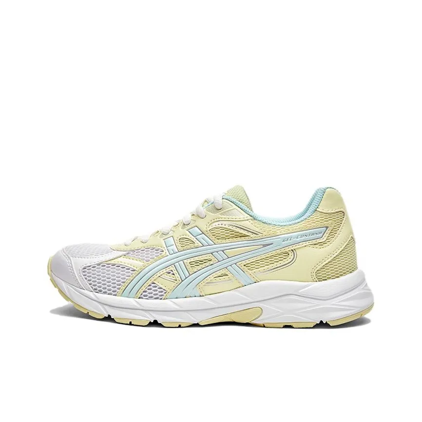 Asics GEL CONTANA GS Abrasion Resistant Low Top Kids' Running Shoes Lemon