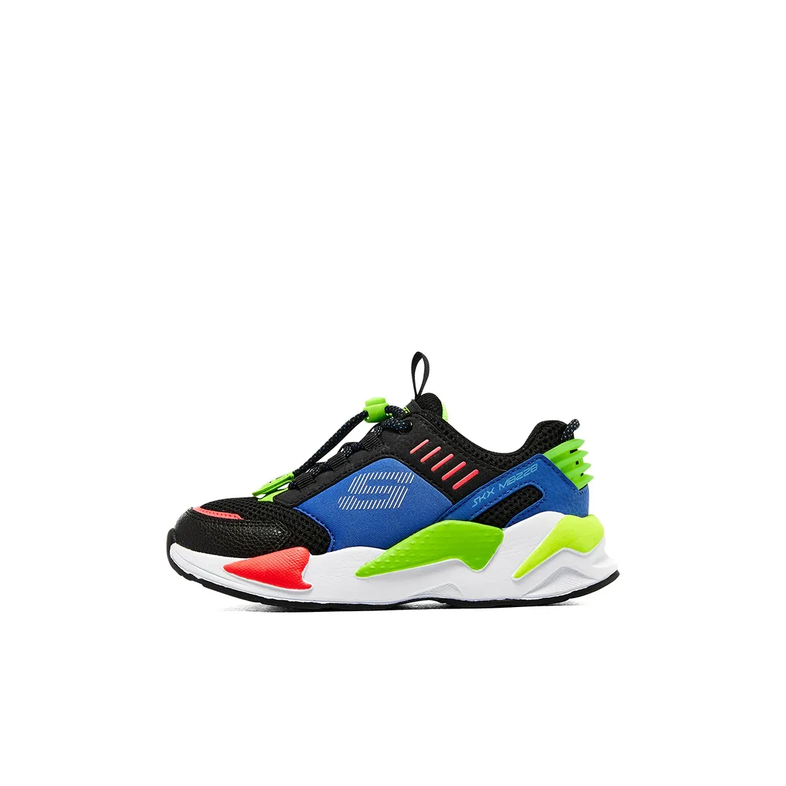 Skechers Низкий Топ Kids Толстая Подошва Кроссовки Черный Белый Синий Детский