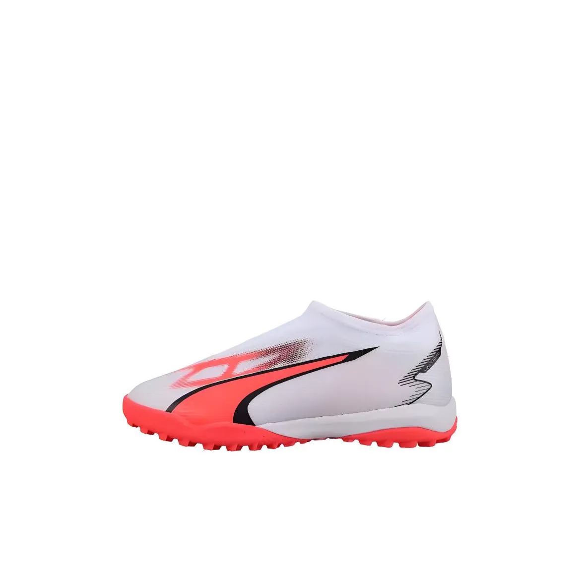 PUMA Ultra Match Покрытие Баланс Низкий Топ Детские Футбольные Бутсы Белый Красный Черный Детский