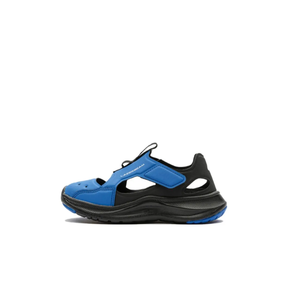 Asics LAZERBEM M Anti Kick Cushioning Sandal Black Blue Kids'