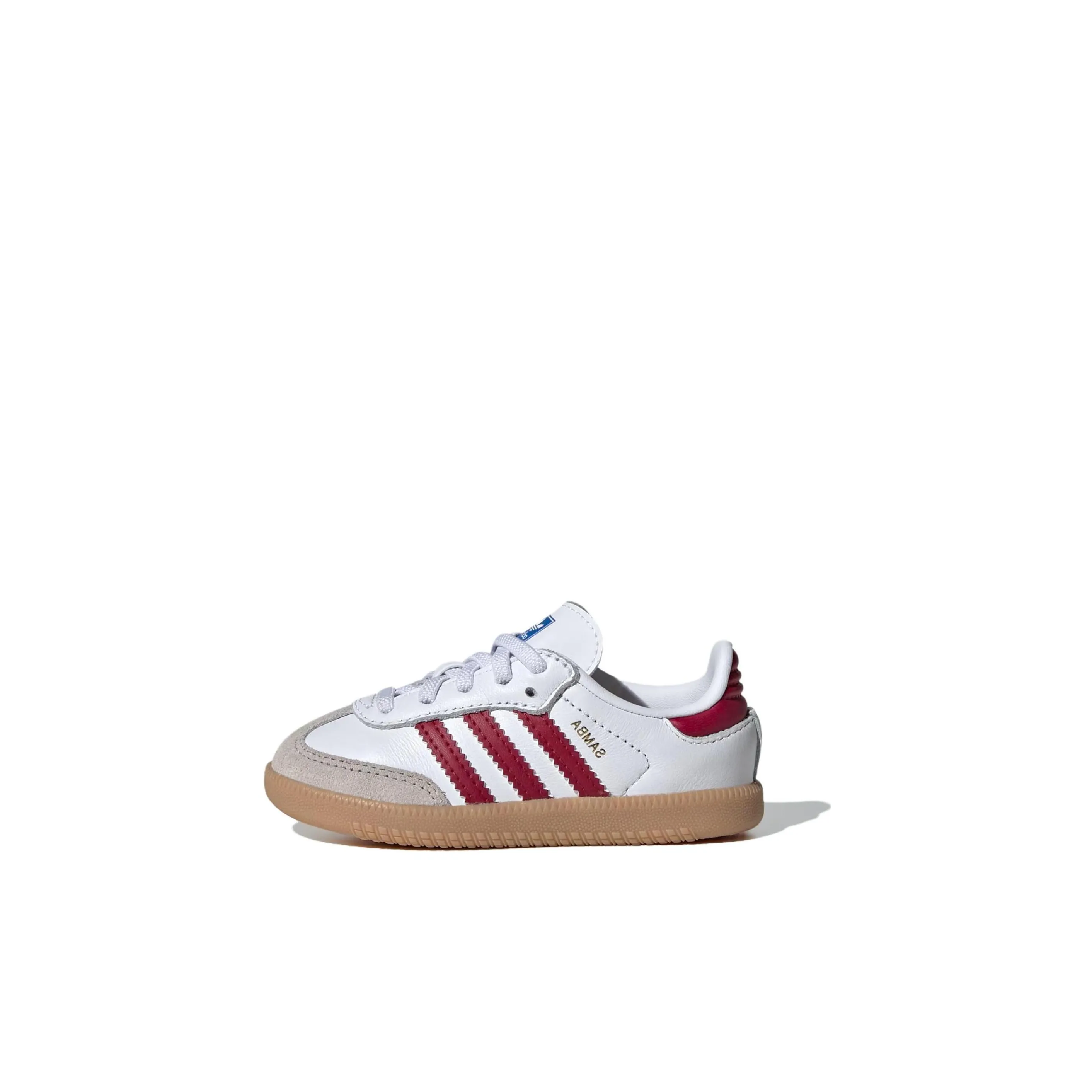 Adidas Originals SAMBA OG Устойчивая к истиранию Низкая Обувь для малышей Белый Красный Infant And Toddler