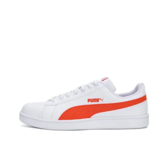 PUMA Up Low Top Скейтборд Кроссовки Унисекс Белый Красный