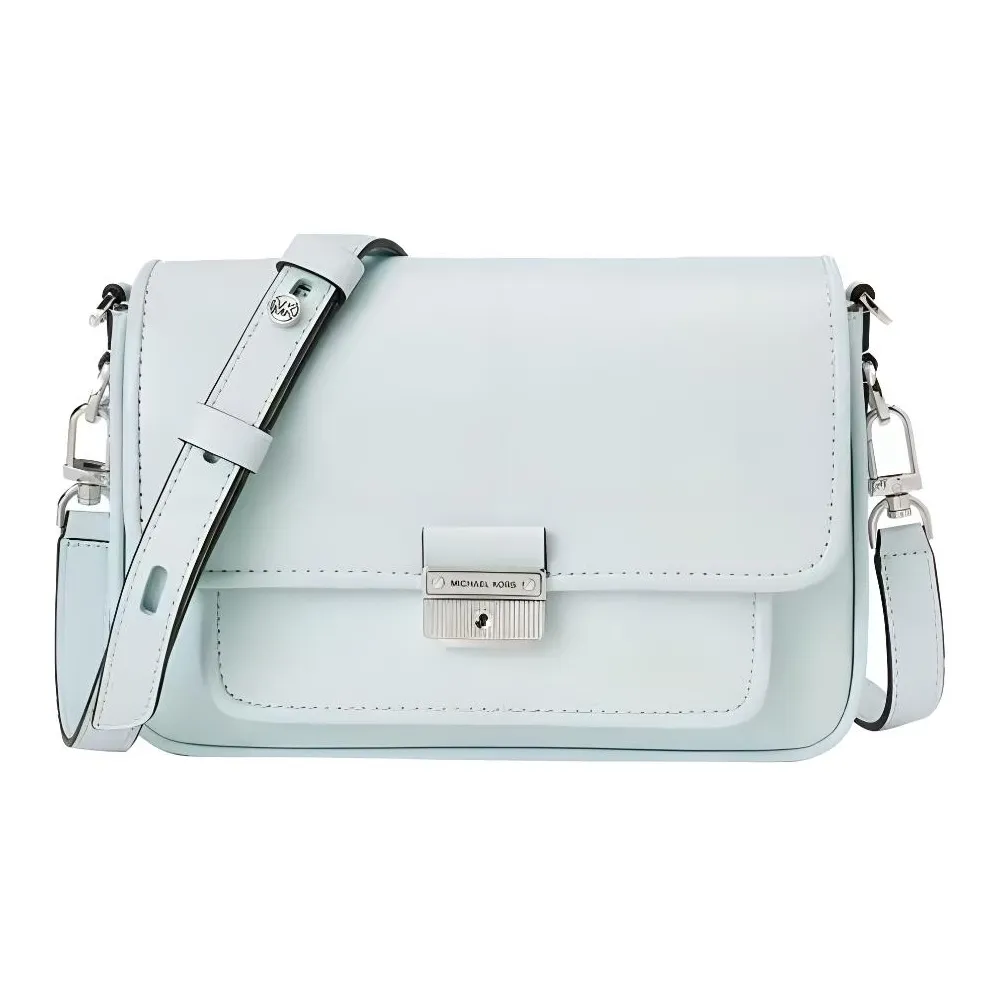 MICHAEL KORS Bradshaw Кожа Конверт Сумка через плечо Средняя Женская Мятно-зеленая