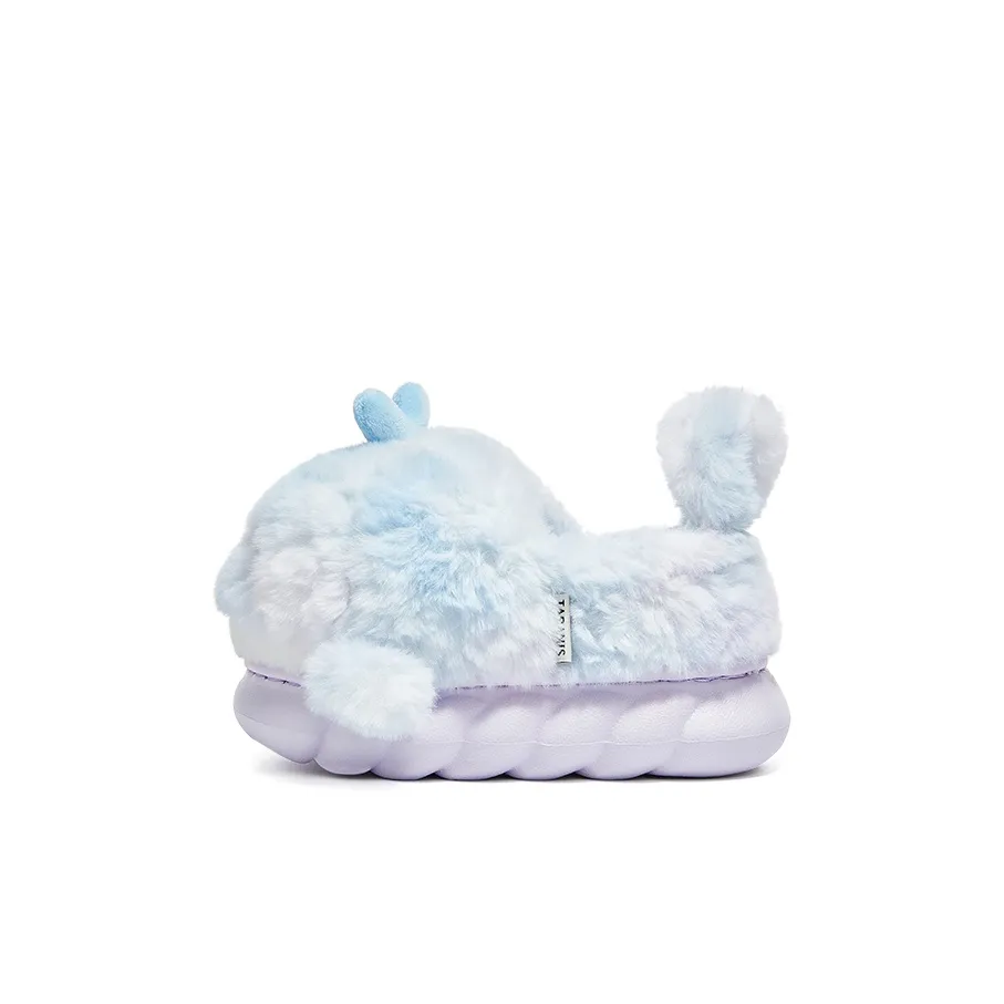 Детские тапочки TARANIS термические домашние синий-фиолетовый