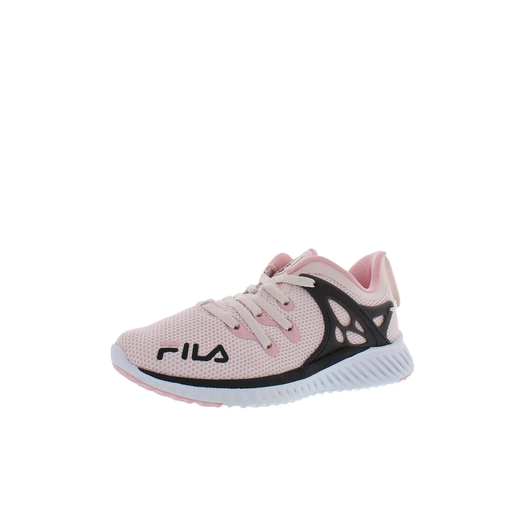 FILA KIDS Big Girls Rapid Flash 21 Slip Resistant Cushioning Wear Resistant Low Top Running Shoes Pink Kids'
