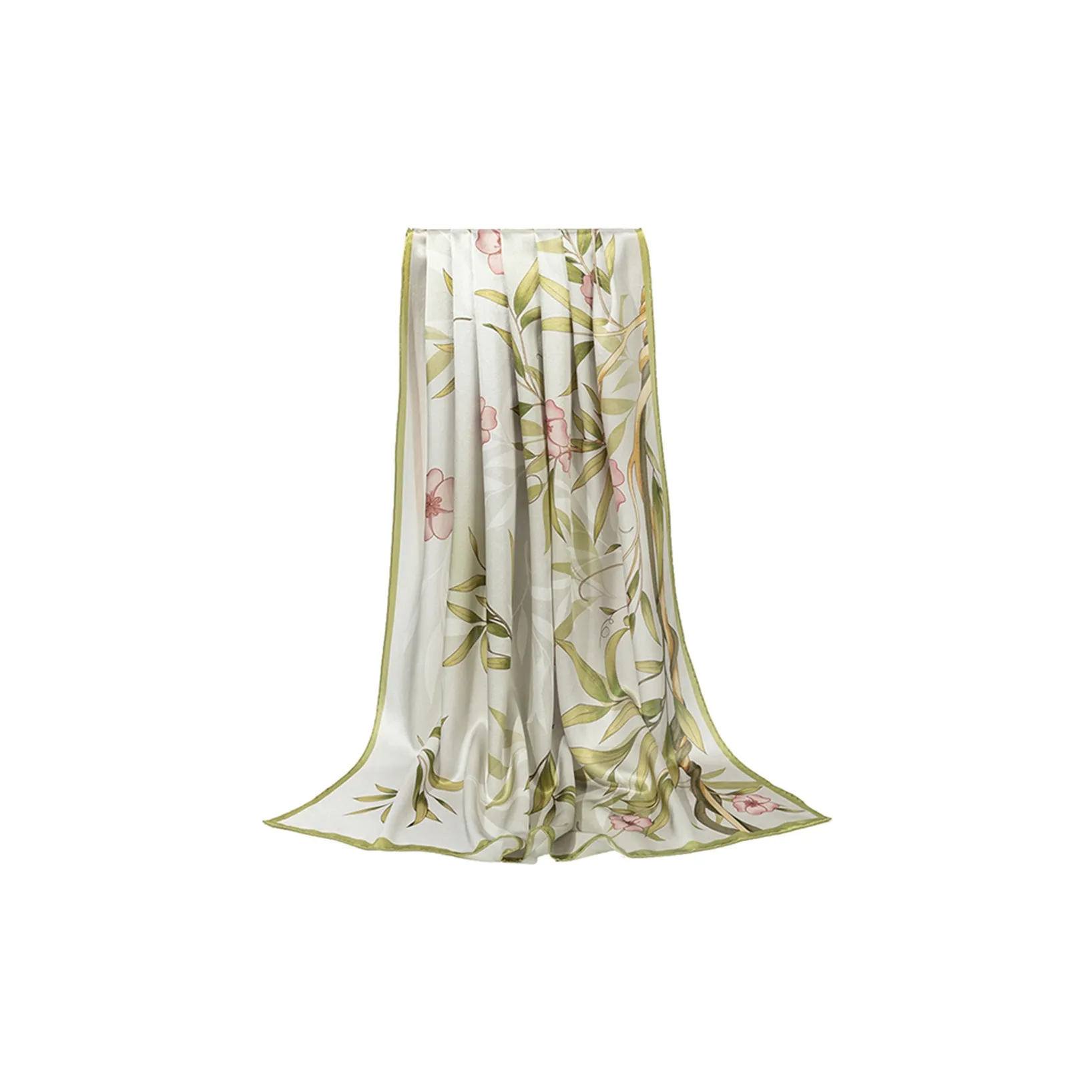 Shanghai Story 100% Mulberry Silk Silk Scarves Women's Luxurious Gift Box Set With Ox And Rider