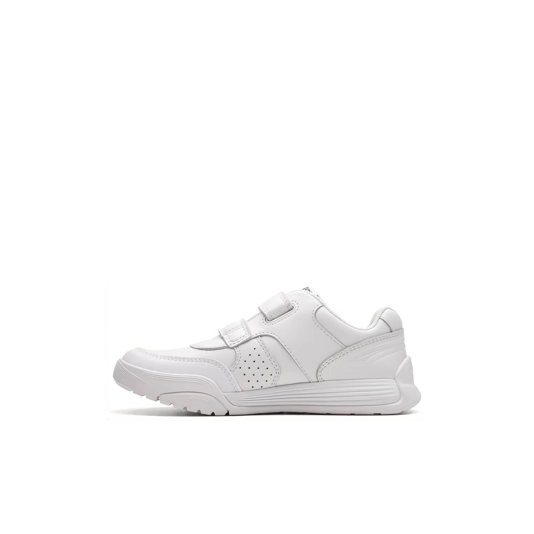 Clarks противоскользящие низкие топы для детских скейтбординга белые детские