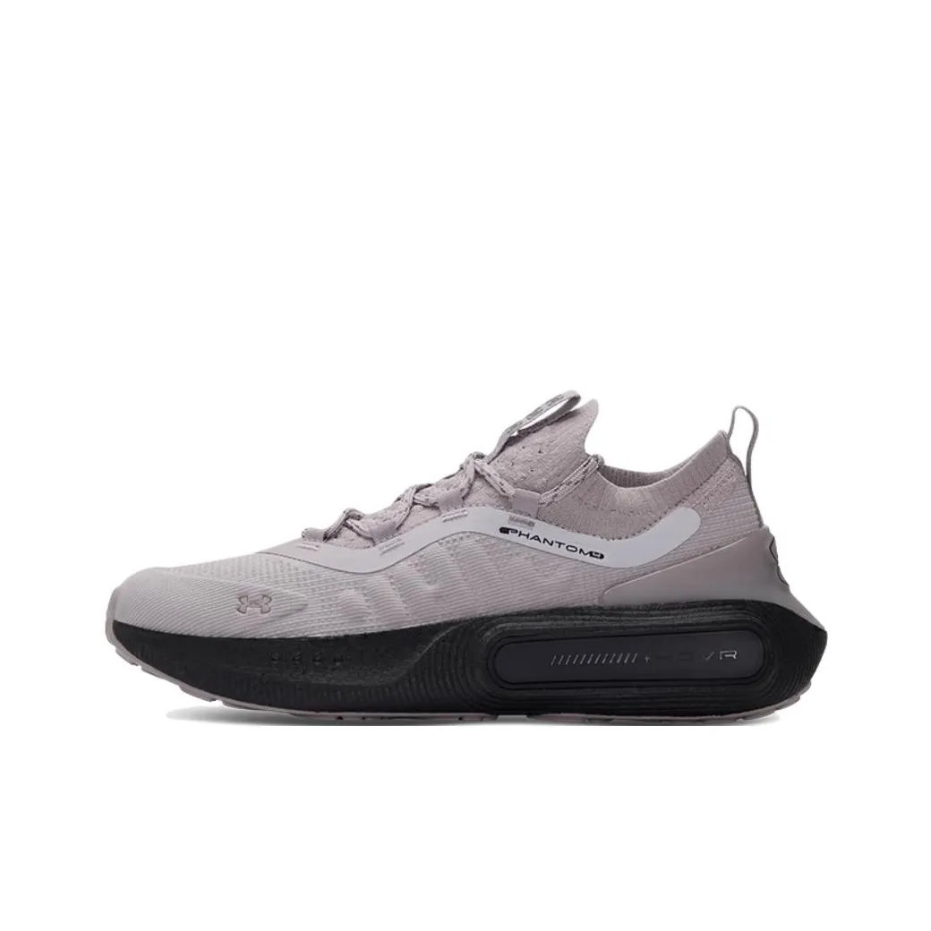 Under Armour Phantom 4 Low Top Casual Shoes Men's Gray Purple