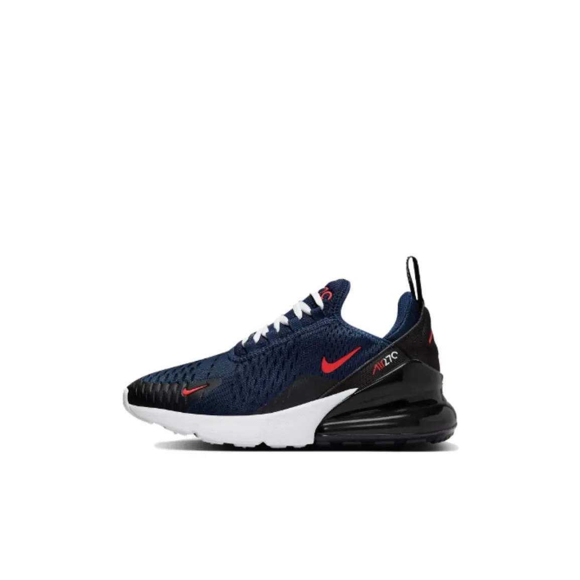 Nike Air Max 270 Амортизация Износостойкий Низкий Топ Детские Беговые Кроссовки Синий KIDS