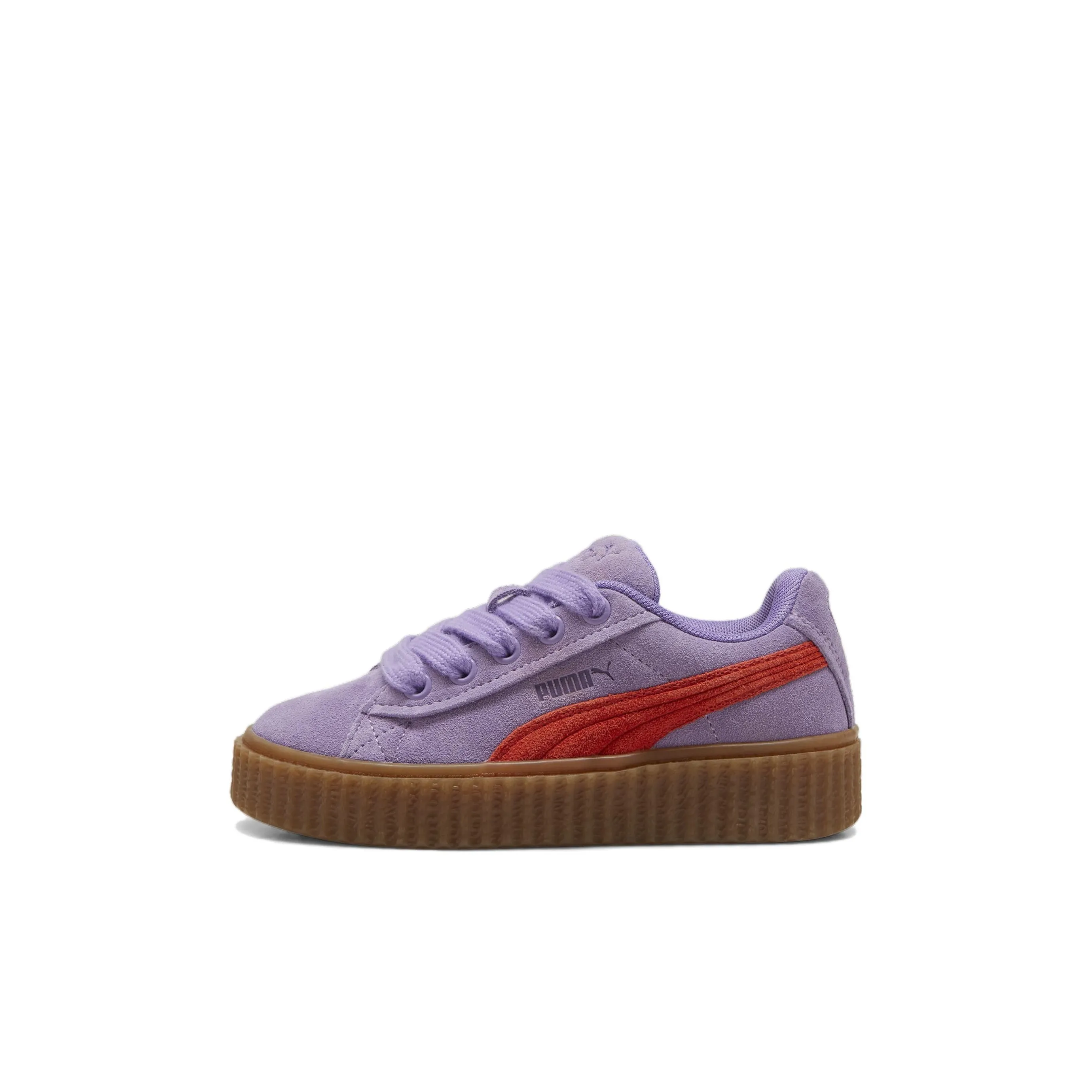 FENTY x PUMA Creeper Phatty Амортизация Низкий Топ Детские Скейтбординги Фуксия Дети Возраст 3-7 Лет