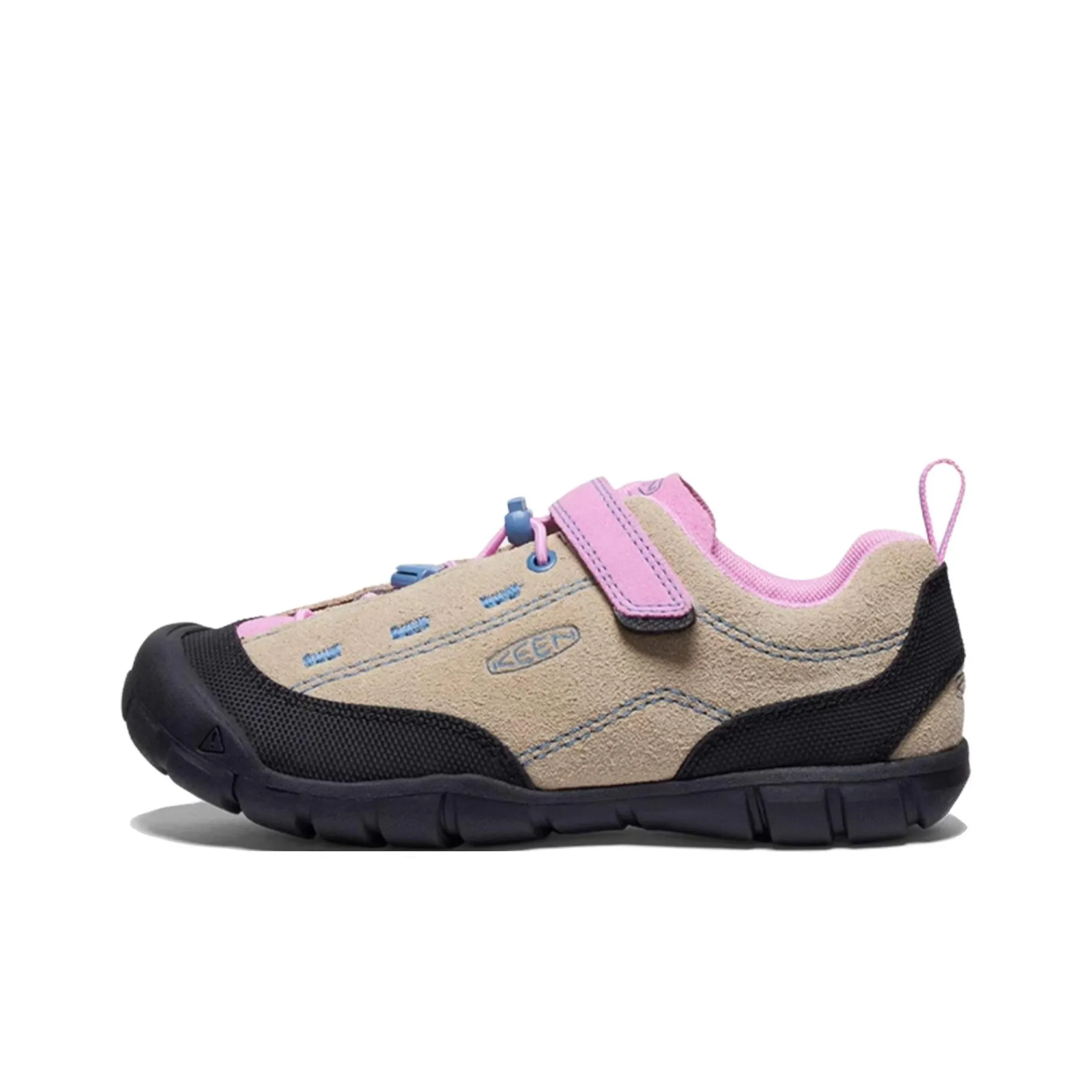 KEEN JASPER 2 Амортизация Устойчивость к истиранию Дышащий Низкий Верх Детская Туристическая Обувь Желтый Розовый