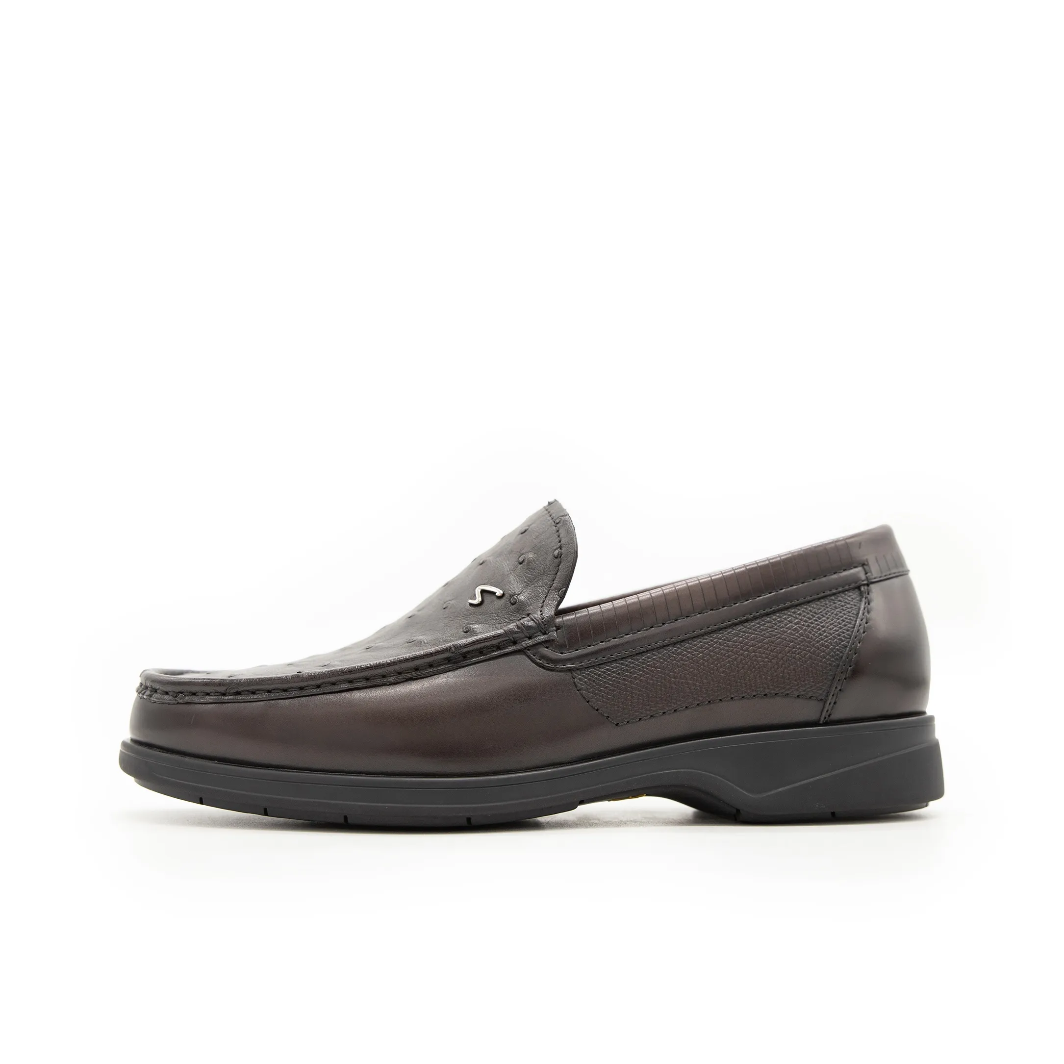 Satchi Casual Leather Shoes Men's Low Top Coffee