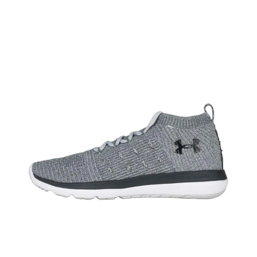 Under Armour Slingflex Rise Shock Absorbers Low Top Kids' Running Shoes Gray Teenagers