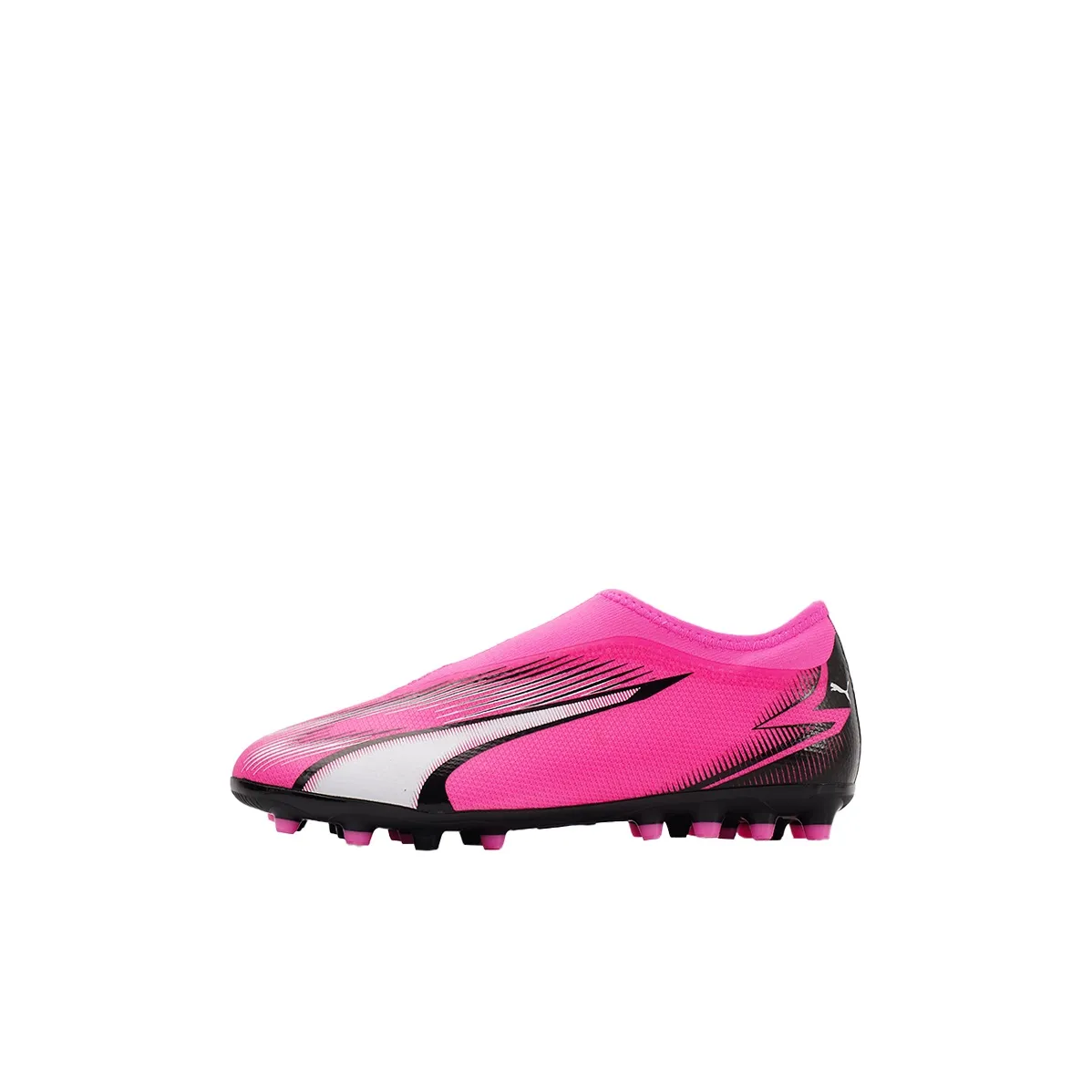 PUMA Ultra Match LL MG Jr Anti KICK Низкий Топ Детские футбольные бутсы Пурпурно-розовый Детский