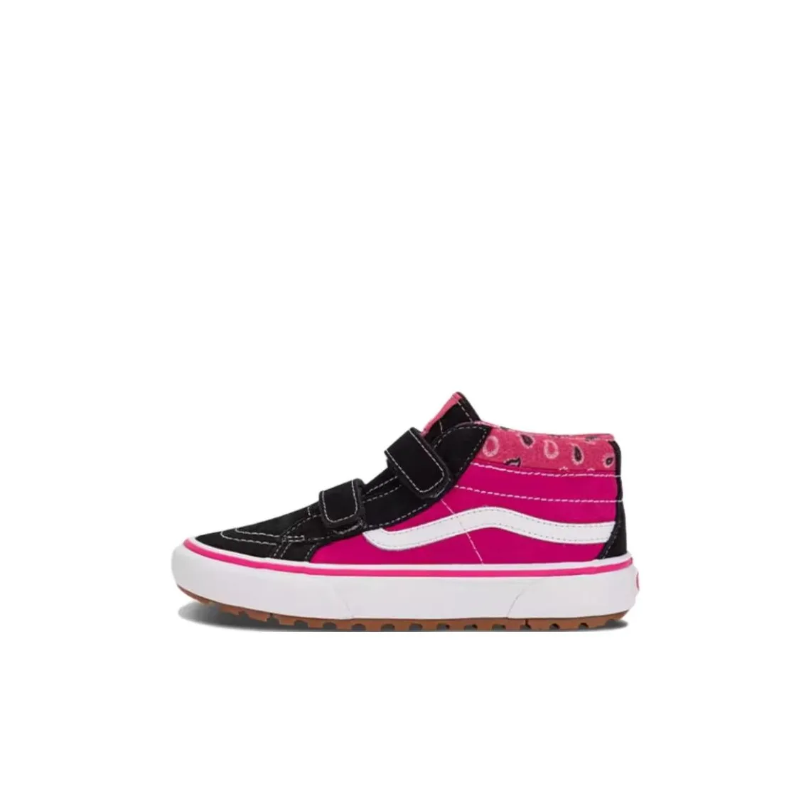 Vans SK8 Детские Скейтбординги MID Топ Розовый черный Kids