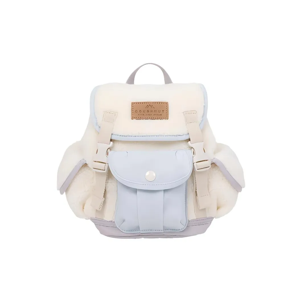 Doughnut Polar Fleece Sheep Backpack Regular Unisex Multicolor