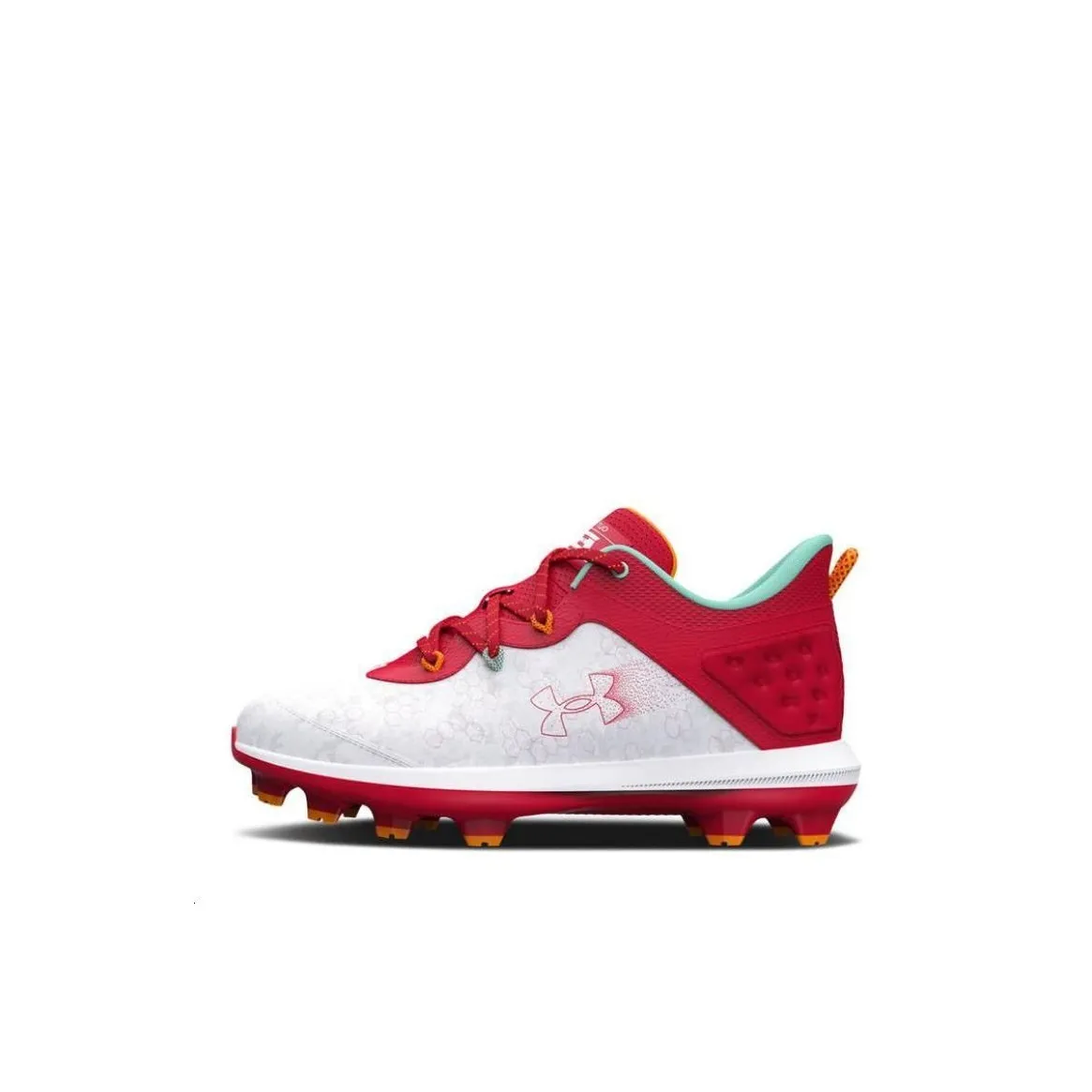 Under Armour Harper Low Top Kids' Soccer Shoes Red White Kids'