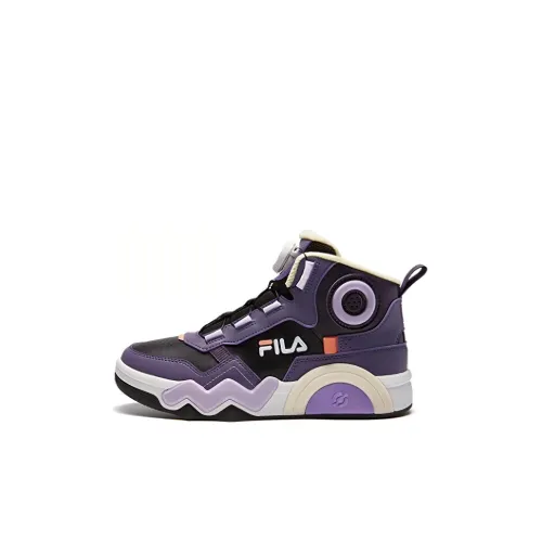 FILA KIDS Беговые кроссовки MID Топ Черно-фиолетовый Kids