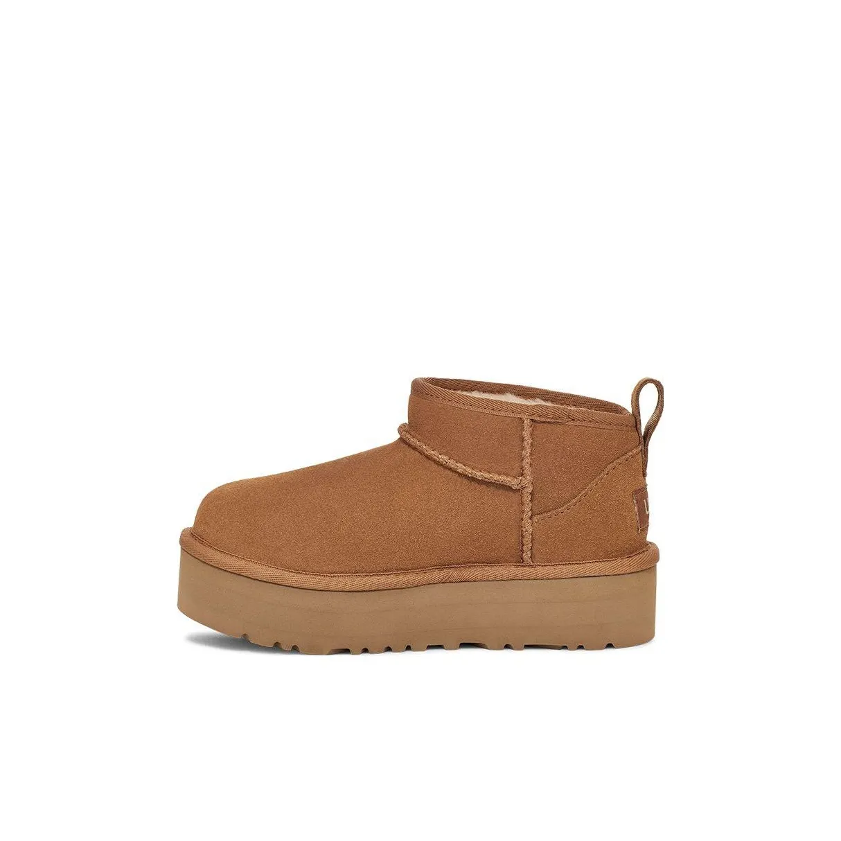 UGG Classic Ultra Mini Platform Boot Chestnut Kids